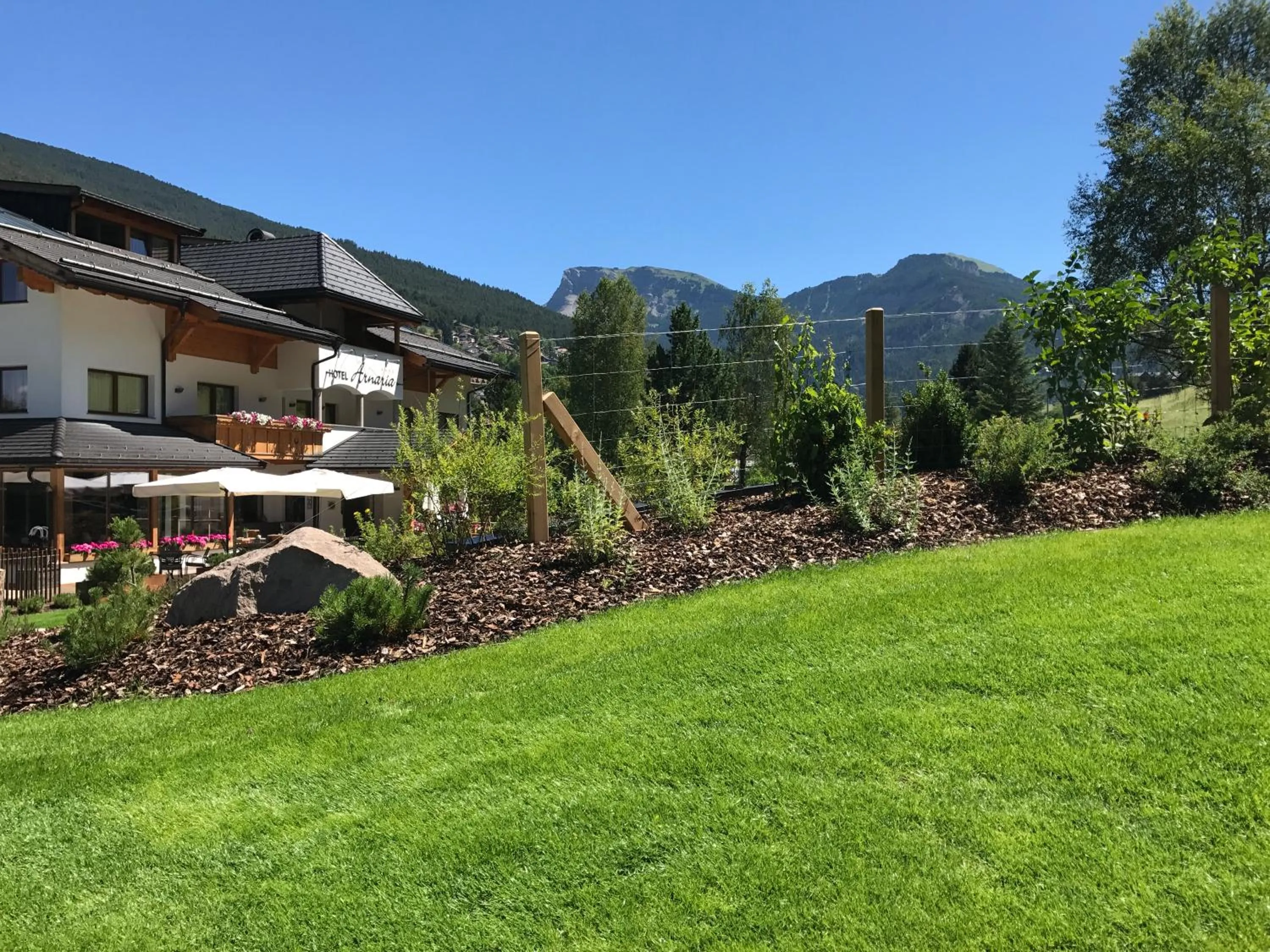 Natural landscape in Hotel Arnaria