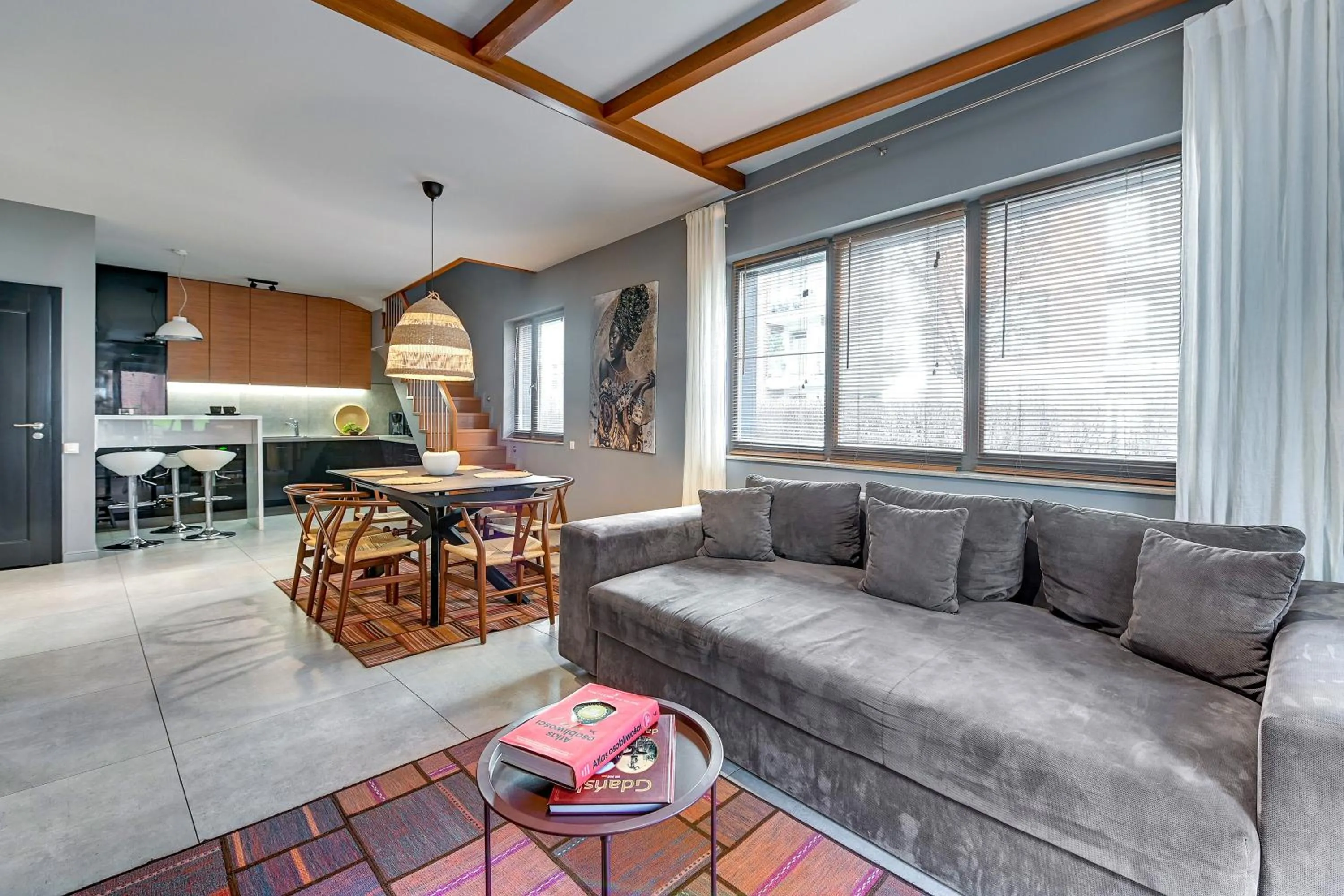 Kitchen or kitchenette in Waterlane Riverside - SPA, Pool, Gym & Parking by Downtown Apartments