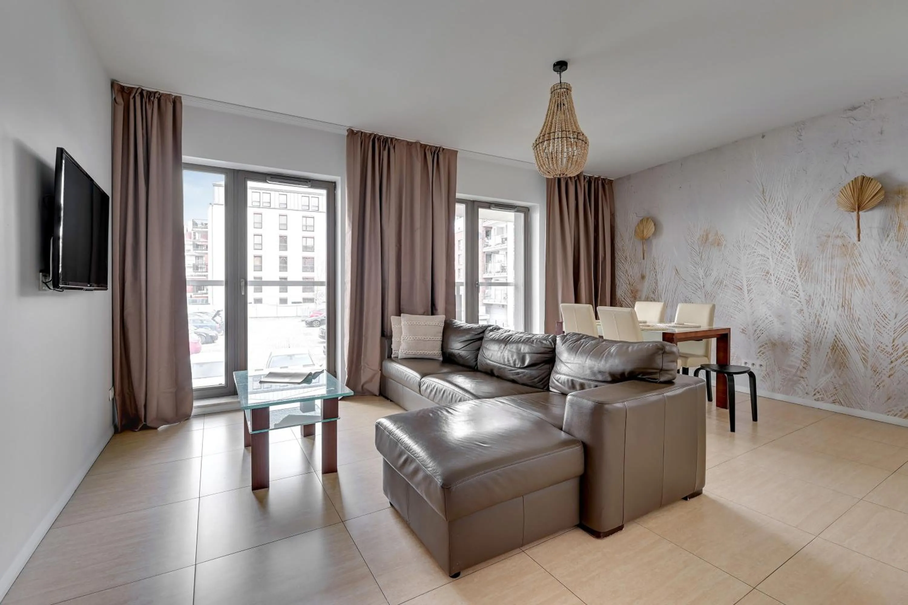 TV and multimedia in Waterlane Riverside - SPA, Pool, Gym & Parking by Downtown Apartments