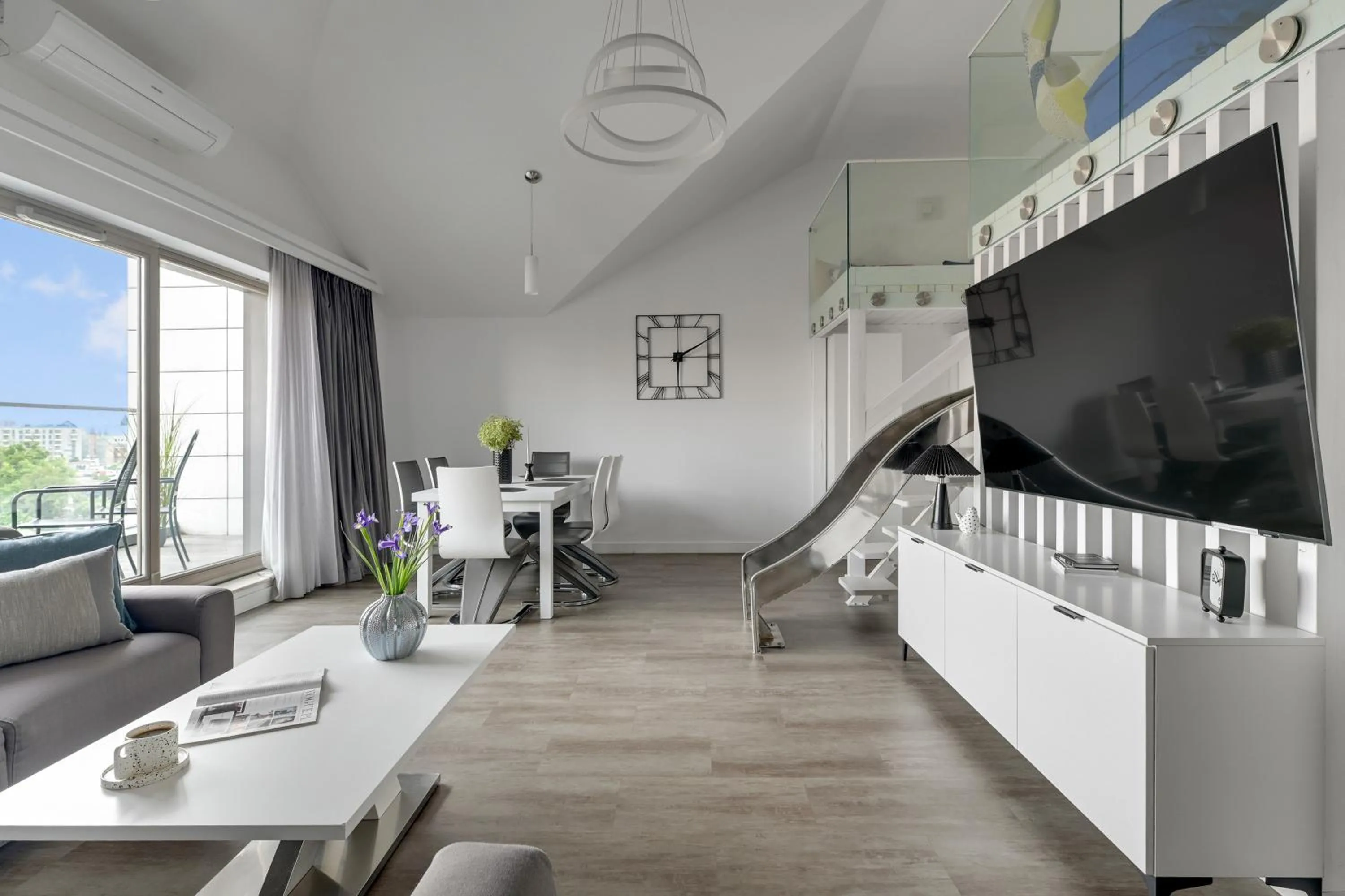 TV and multimedia in Waterlane Riverside - SPA, Pool, Gym & Parking by Downtown Apartments