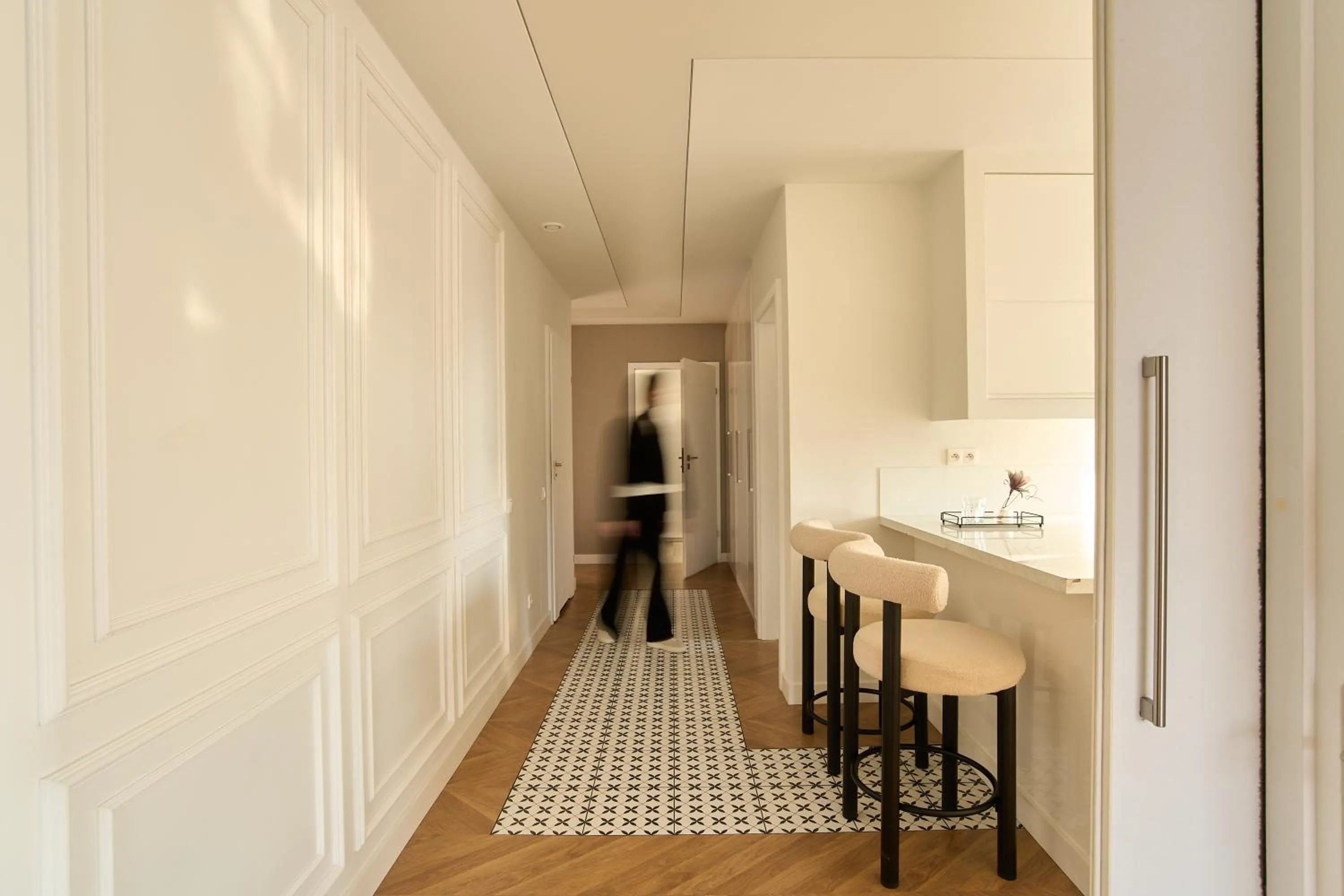 Kitchen or kitchenette in Waterlane Riverside - SPA, Pool, Gym & Parking by Downtown Apartments
