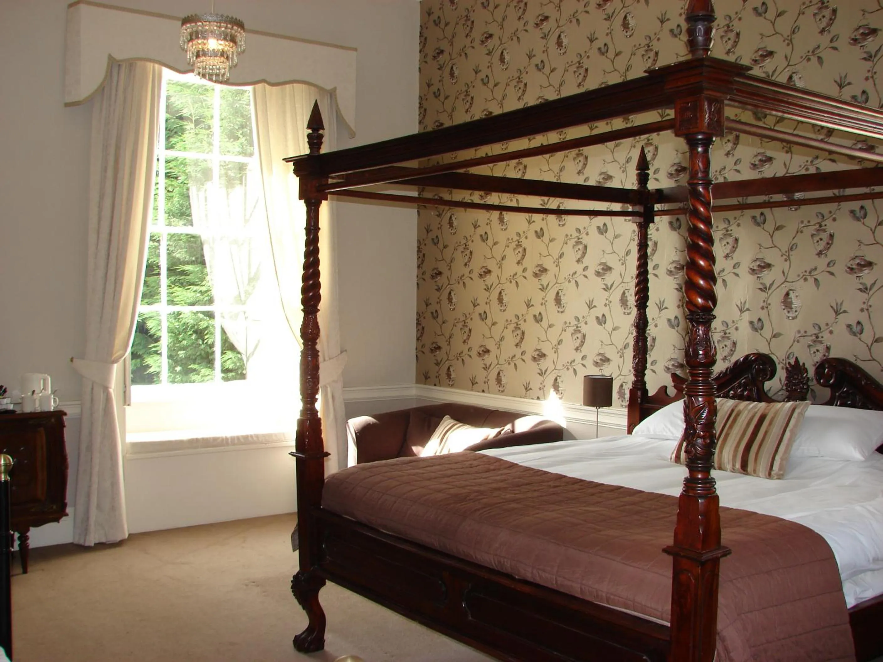 Bedroom in The Clock House
