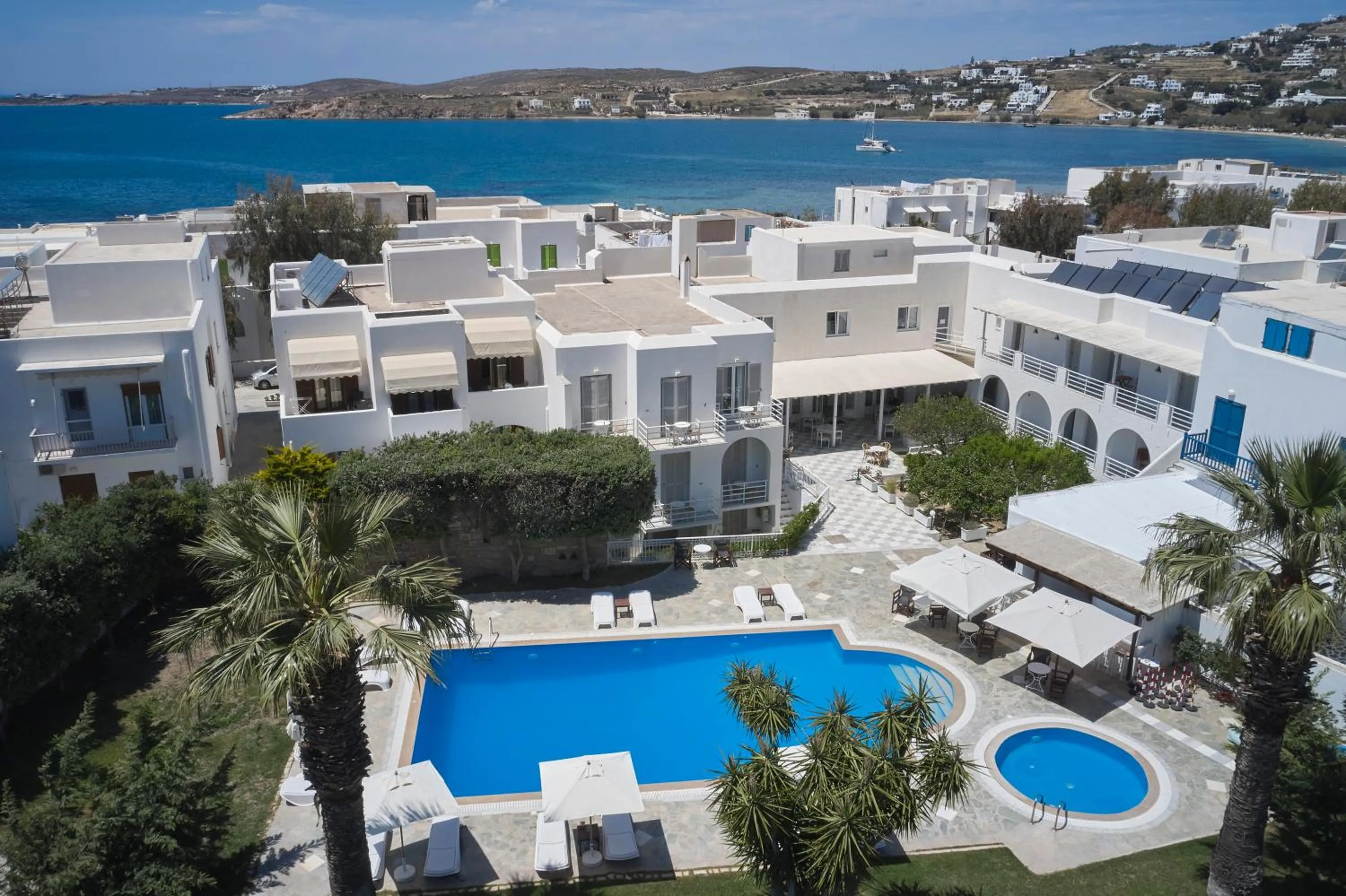 Property building in Polos Hotel Paros