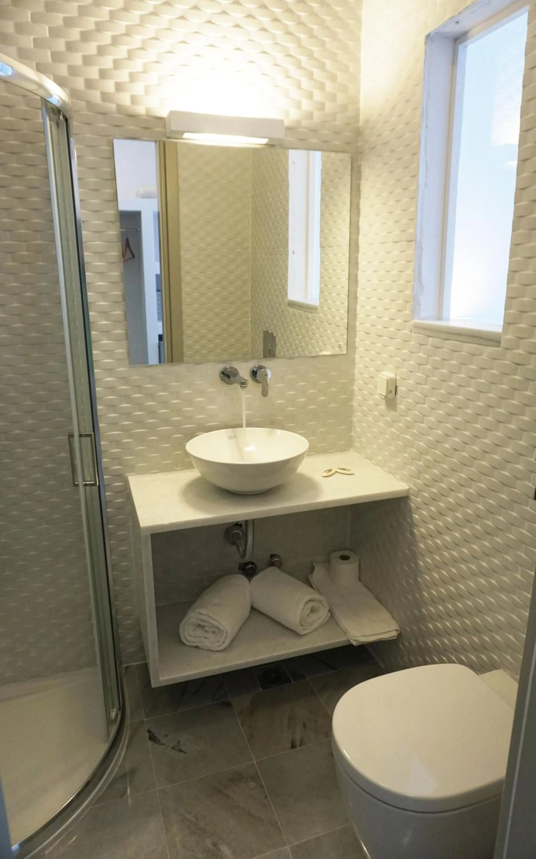 Decorative detail in Polos Hotel Paros