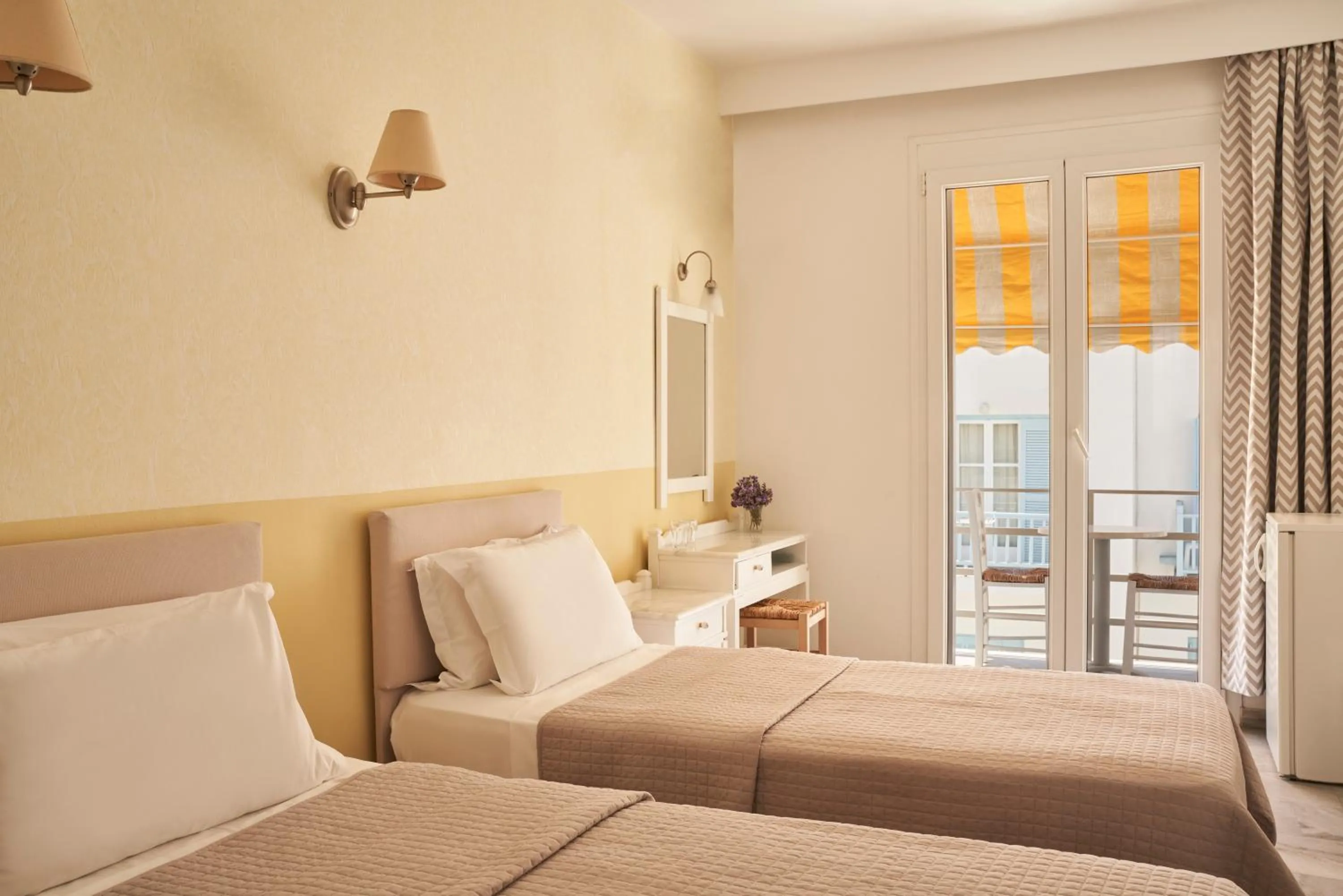 Photo of the whole room, Bed in Polos Hotel Paros