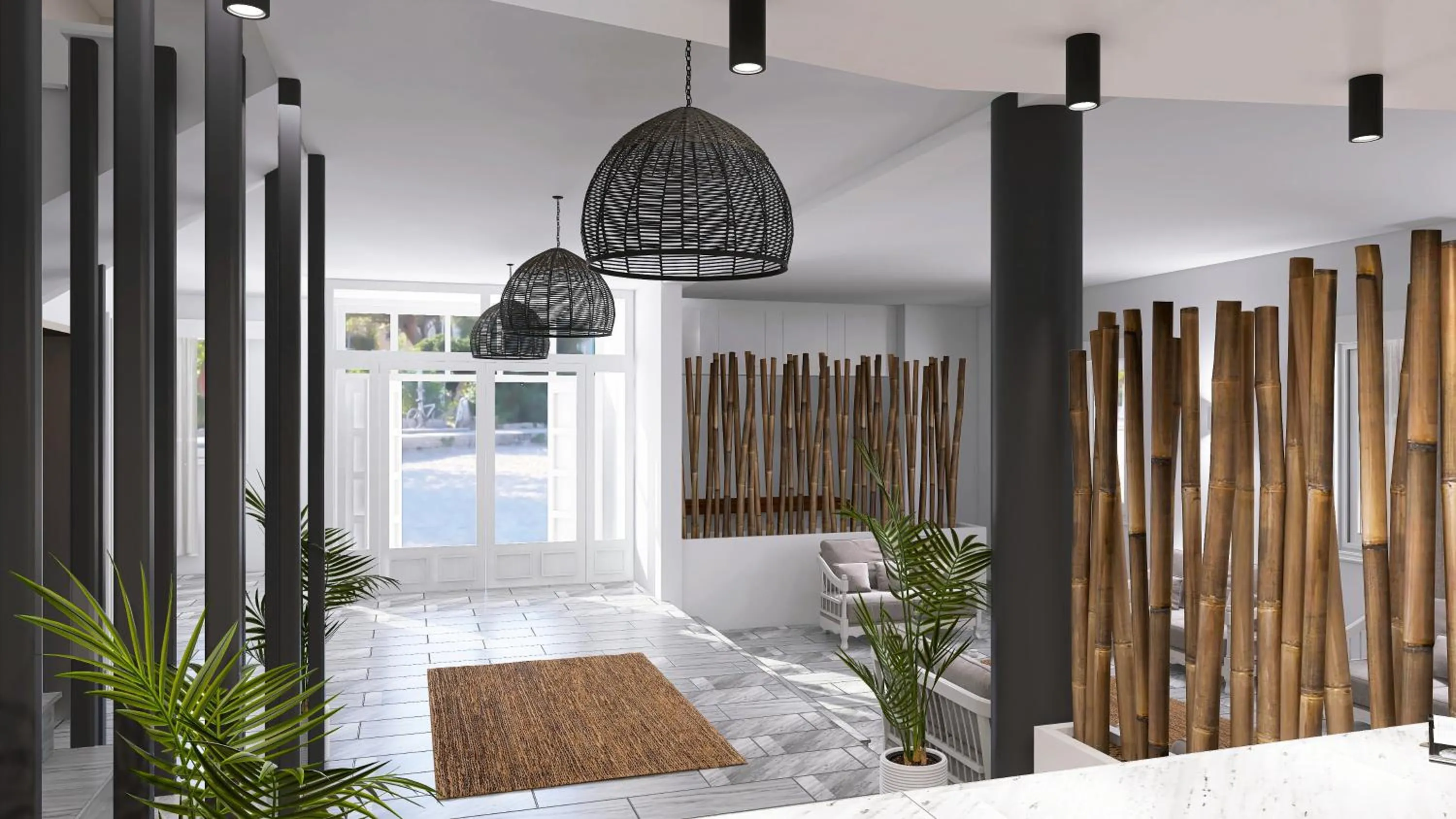 Property building in Polos Hotel Paros