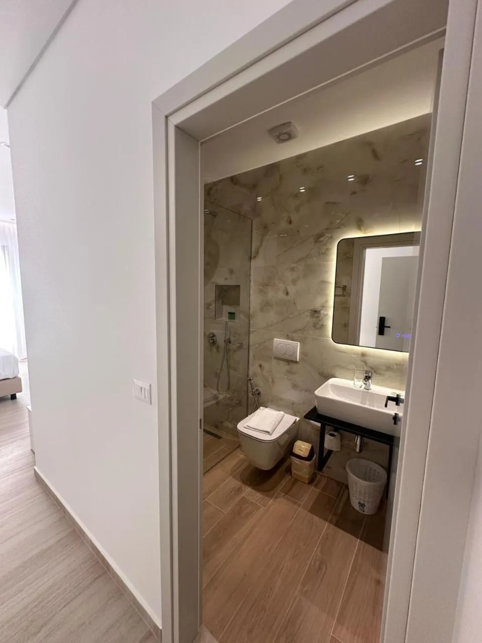 Bathroom in Hotel Emblem