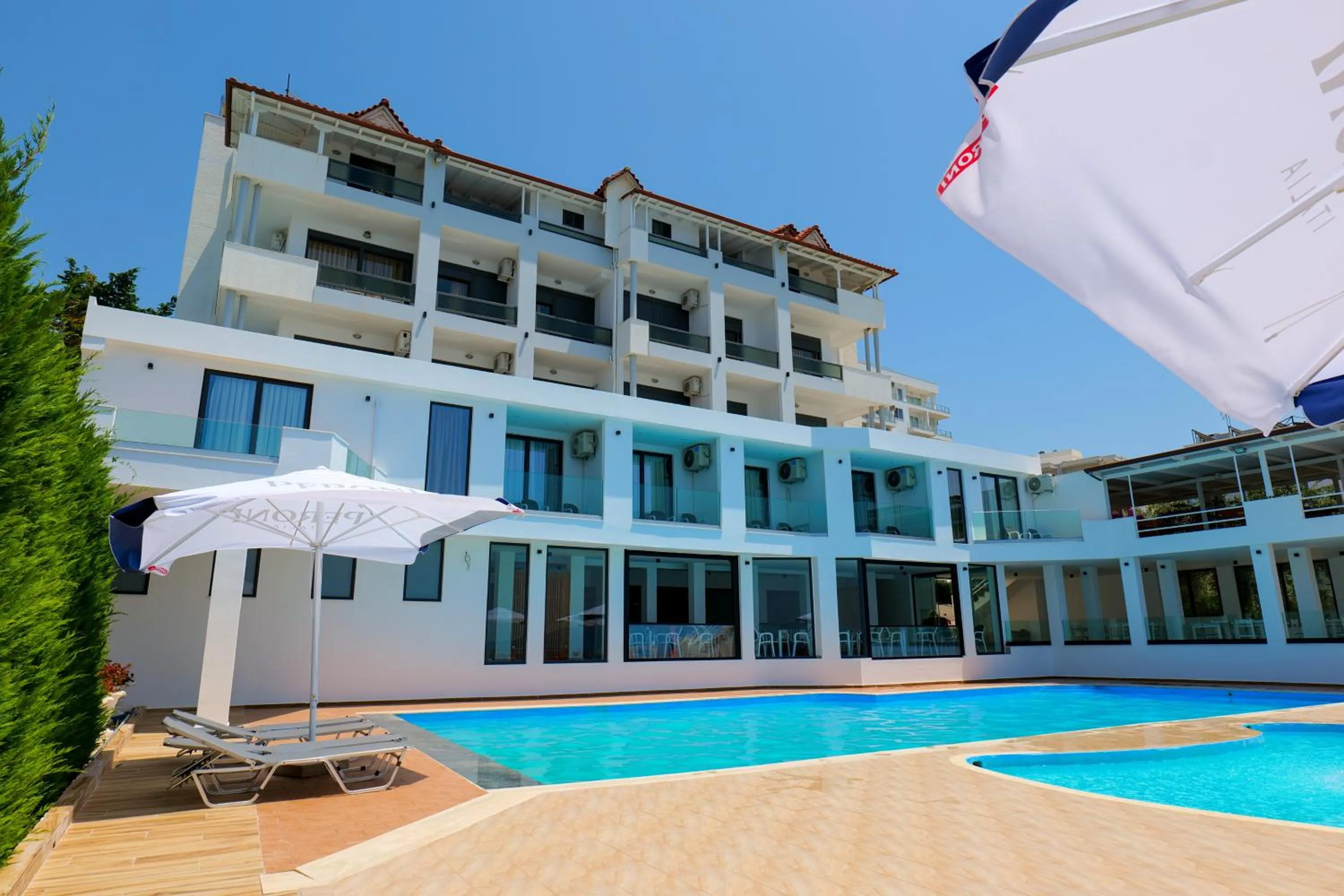 Property building in Hotel Emblem