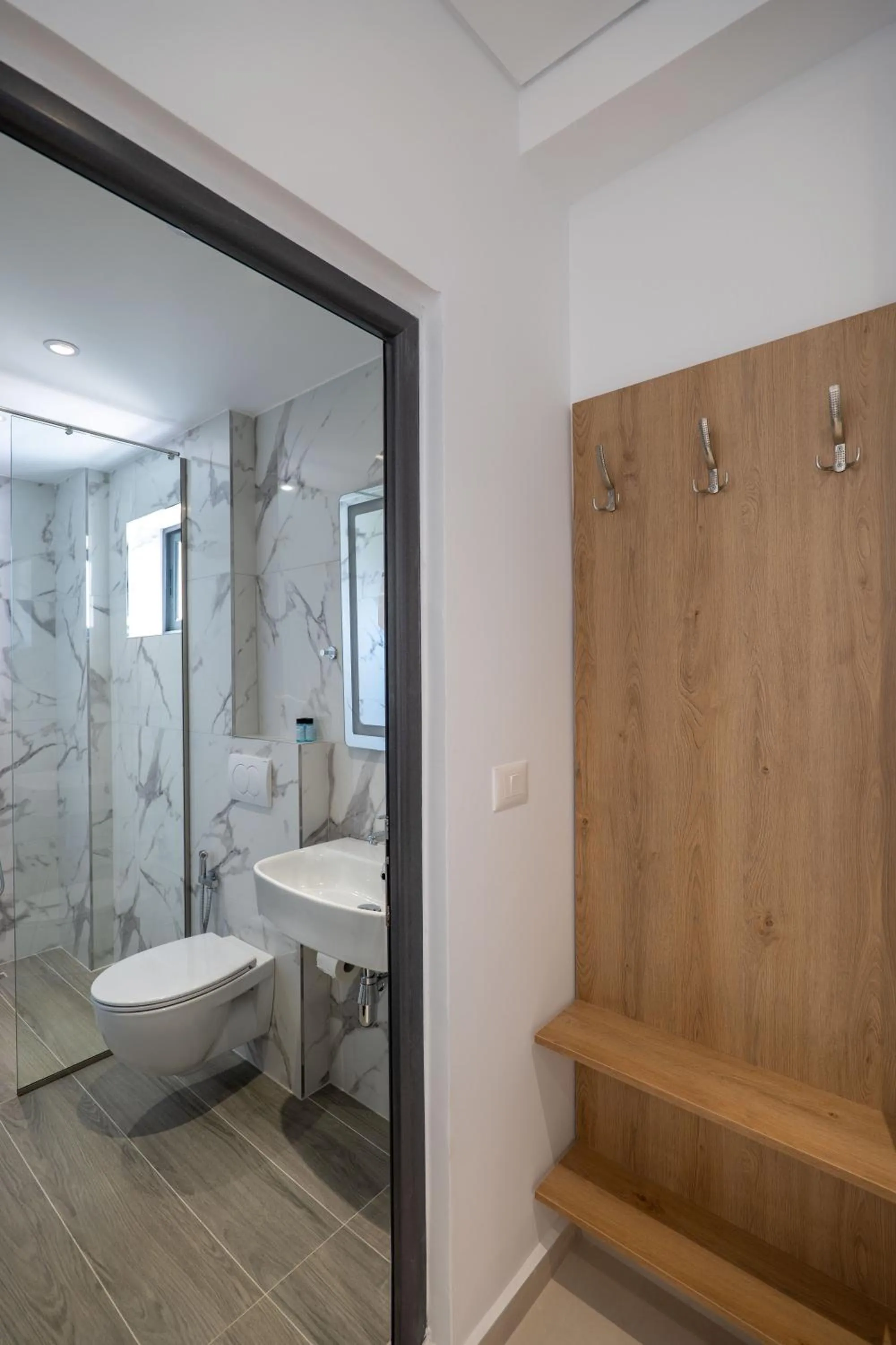 Bathroom in Hotel Emblem