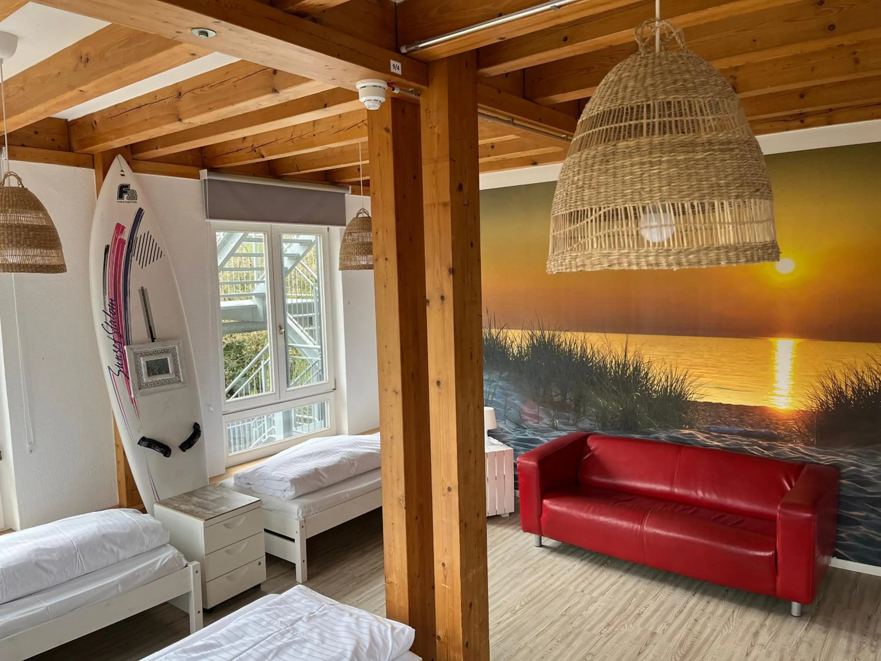 Photo of the whole room, Bed in My Brand Boardinghouse Hamburg Volksdorf