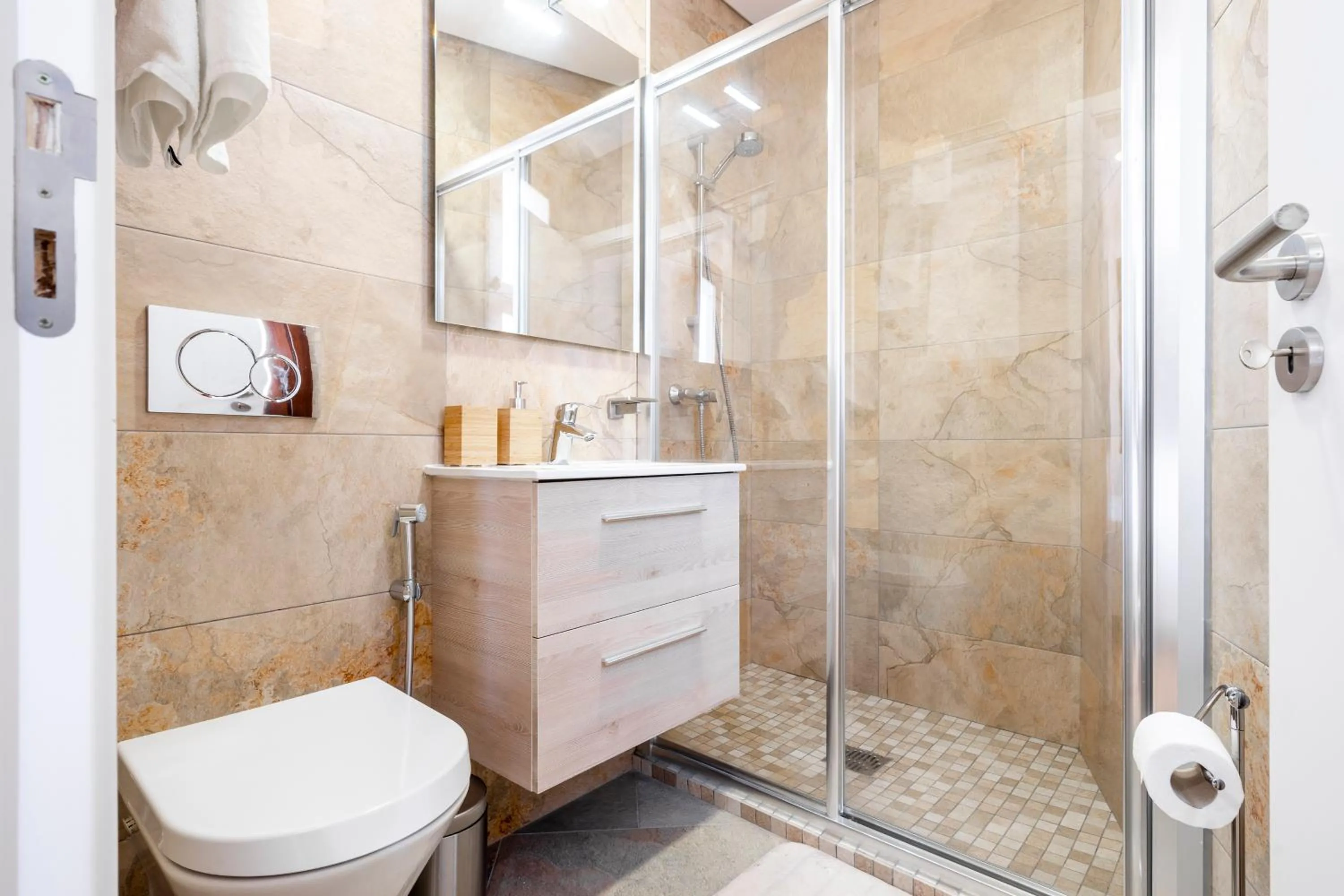 Bathroom in Apartamento 1º de Maio