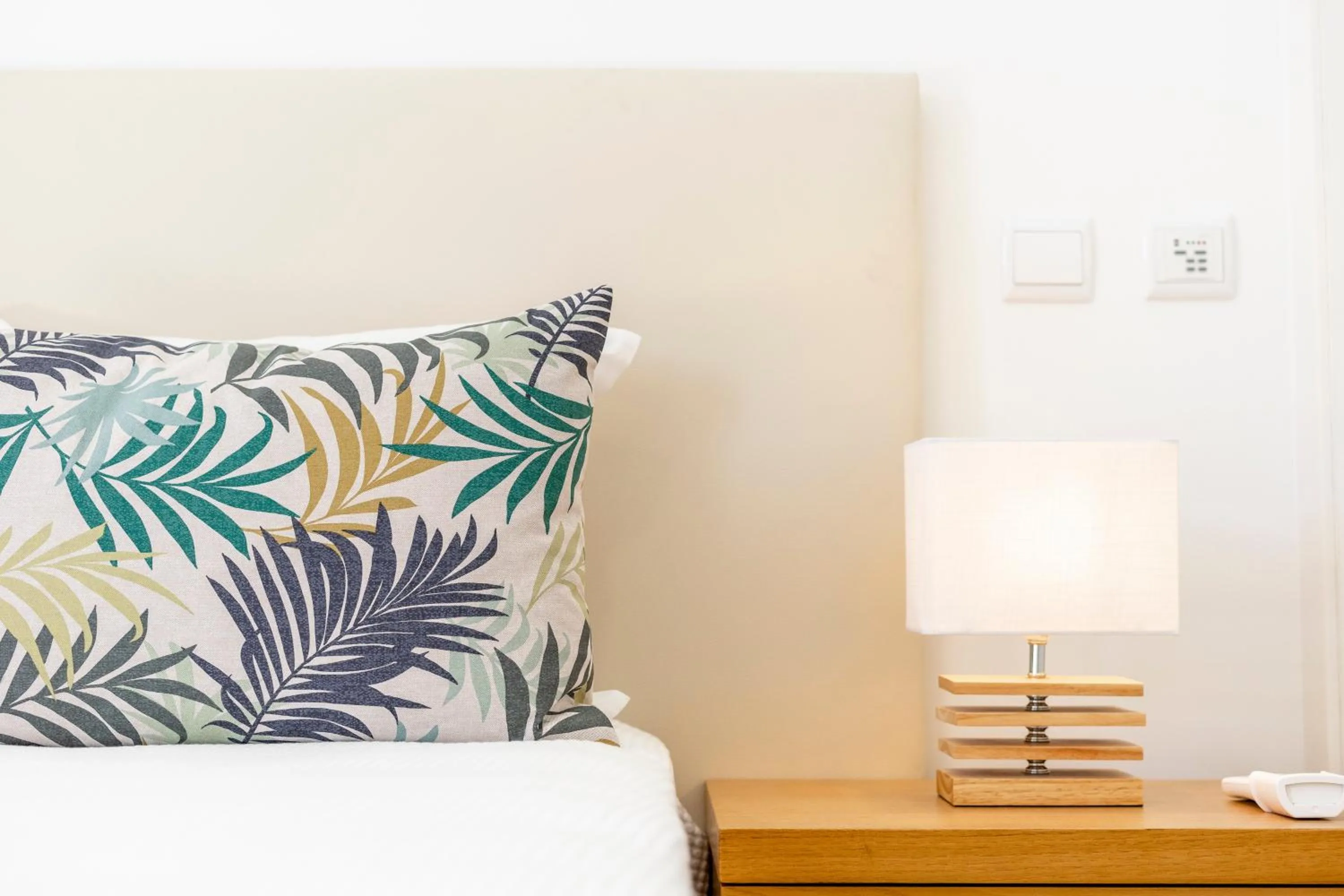Decorative detail, Bed in Apartamento 1º de Maio