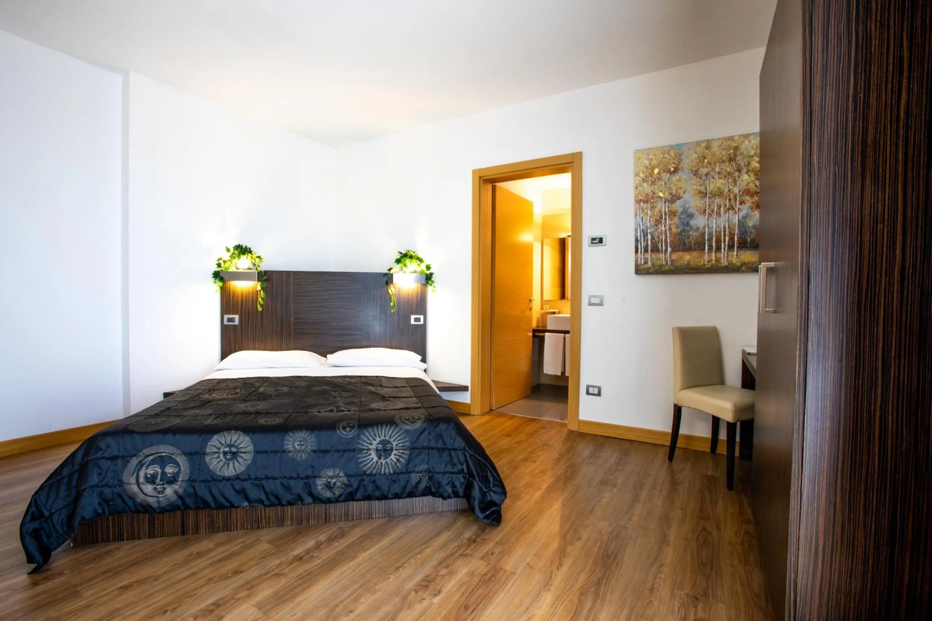 Bed in Matrix Hotel & Residence