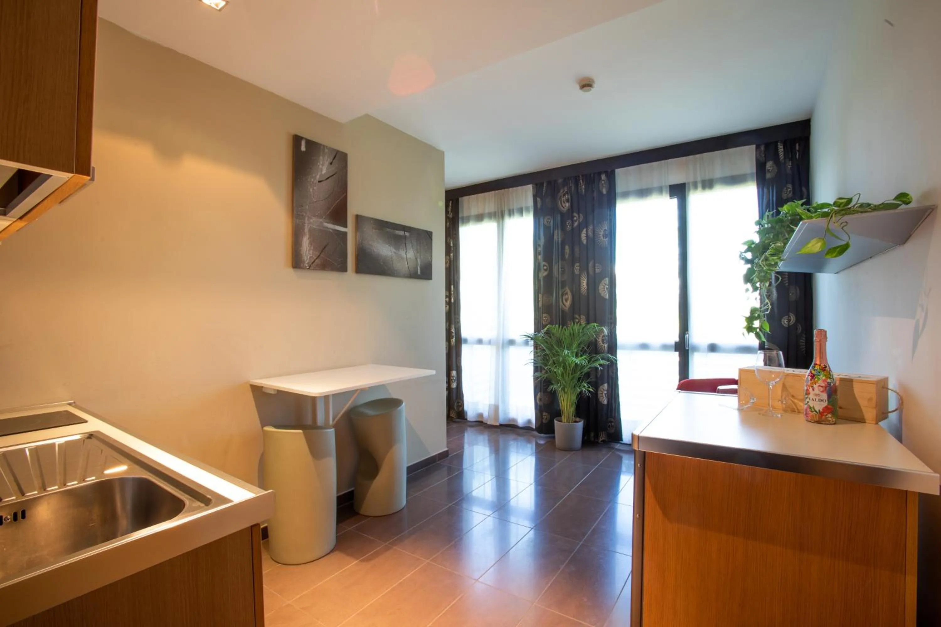 Kitchen or kitchenette in Matrix Hotel & Residence