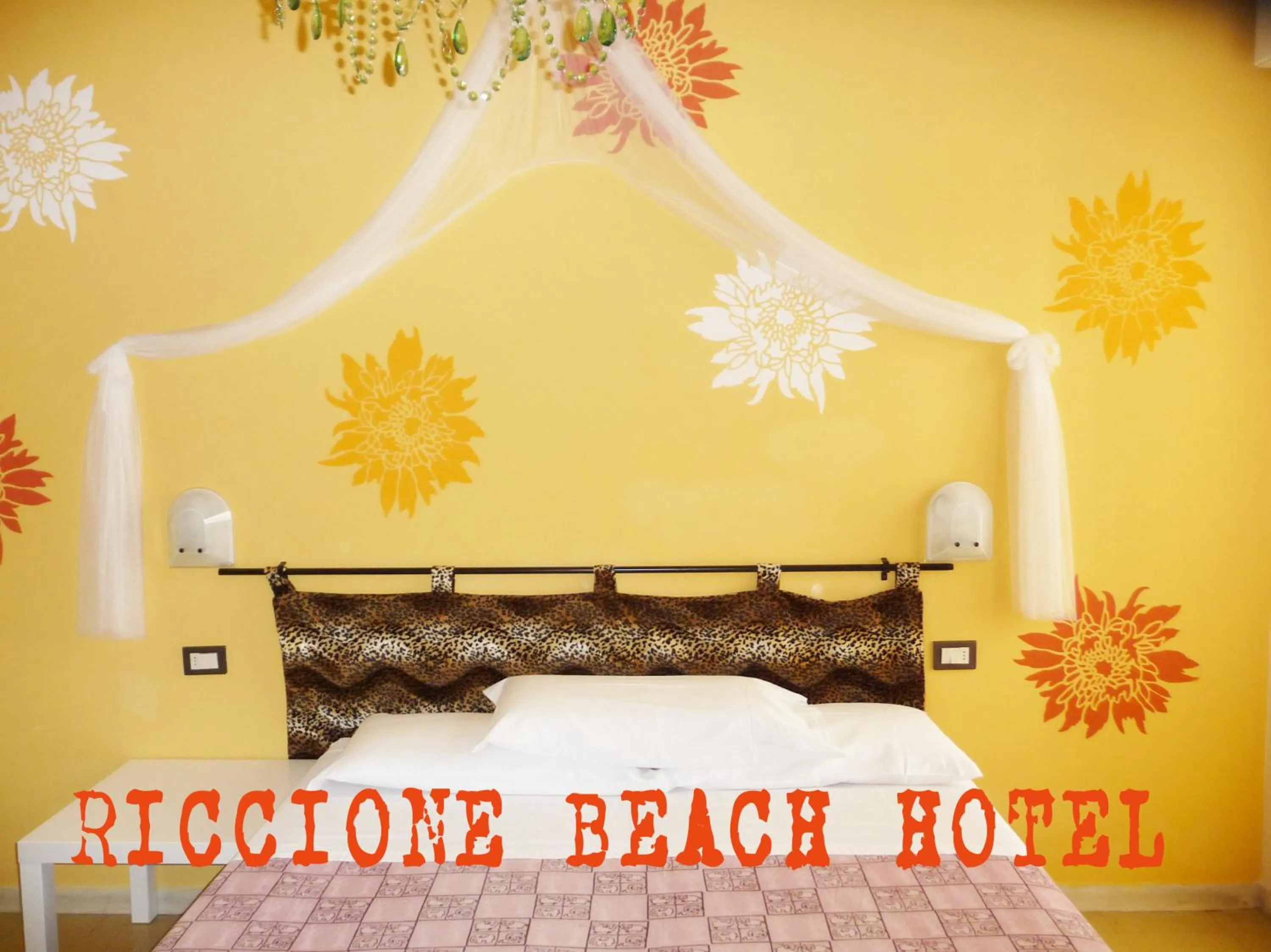 Bedroom in Riccione Beach Hotel - Enjoy your Summer -Beach Village incluso