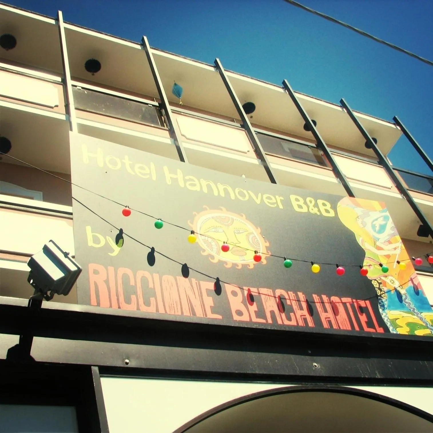 Facade/entrance in Riccione Beach Hotel - Enjoy your Summer -Beach Village incluso