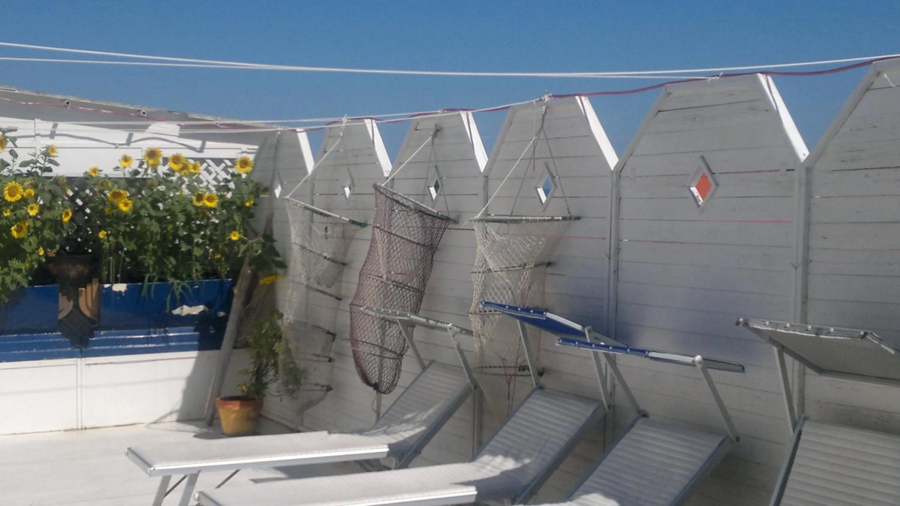 Balcony/Terrace in Riccione Beach Hotel - Enjoy your Summer -Beach Village incluso