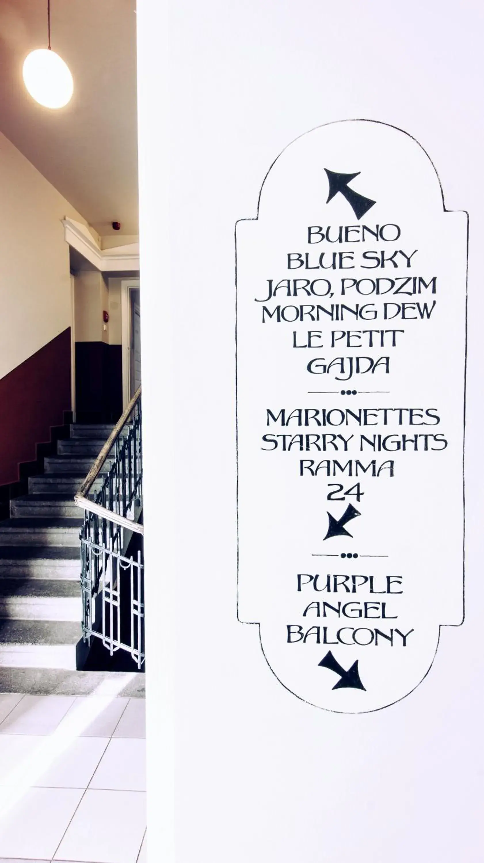 Property building in Sir Toby's Hostel Property building in Sir Toby's Hostel