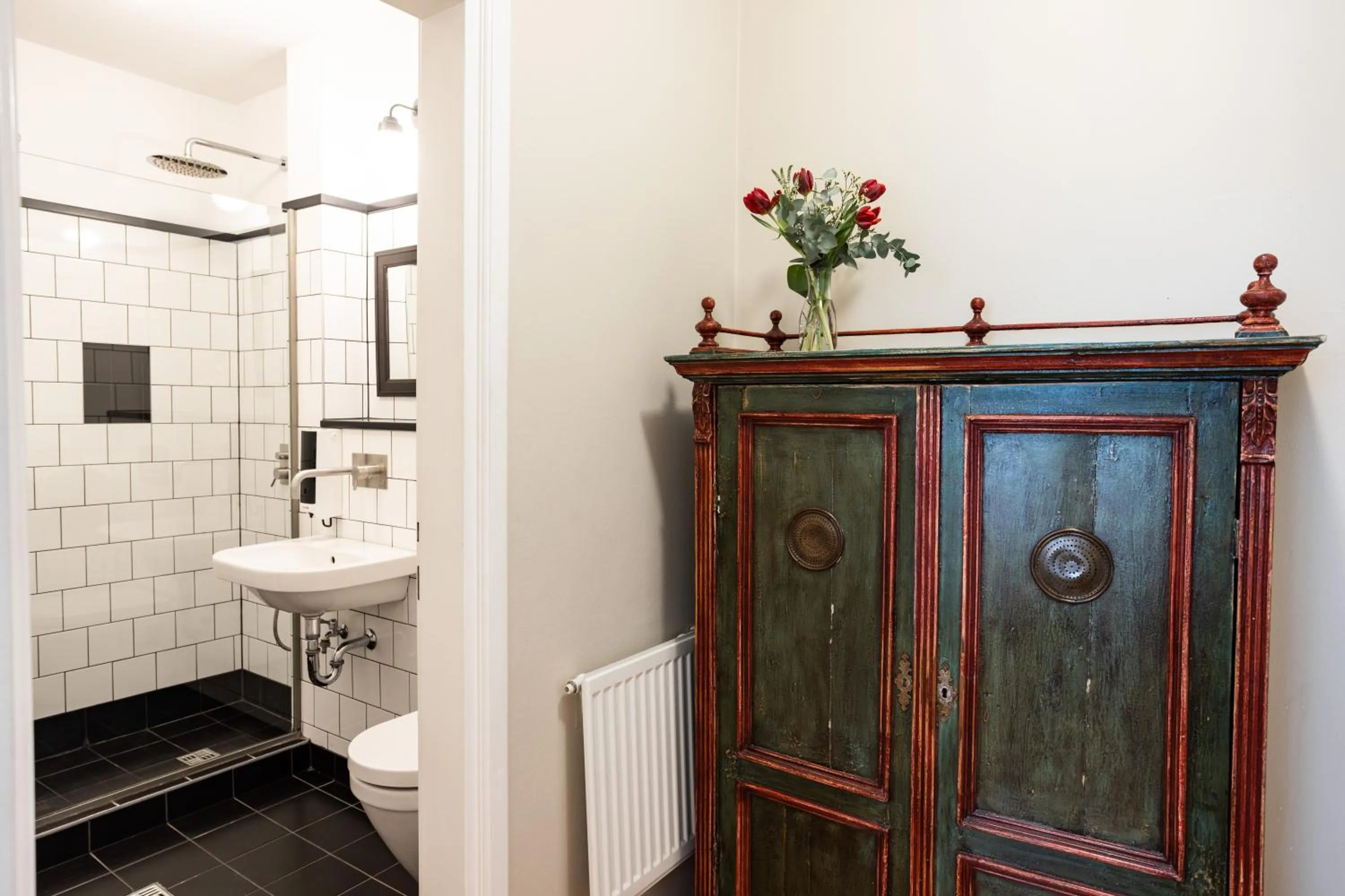 Bathroom in Sir Toby's Hostel