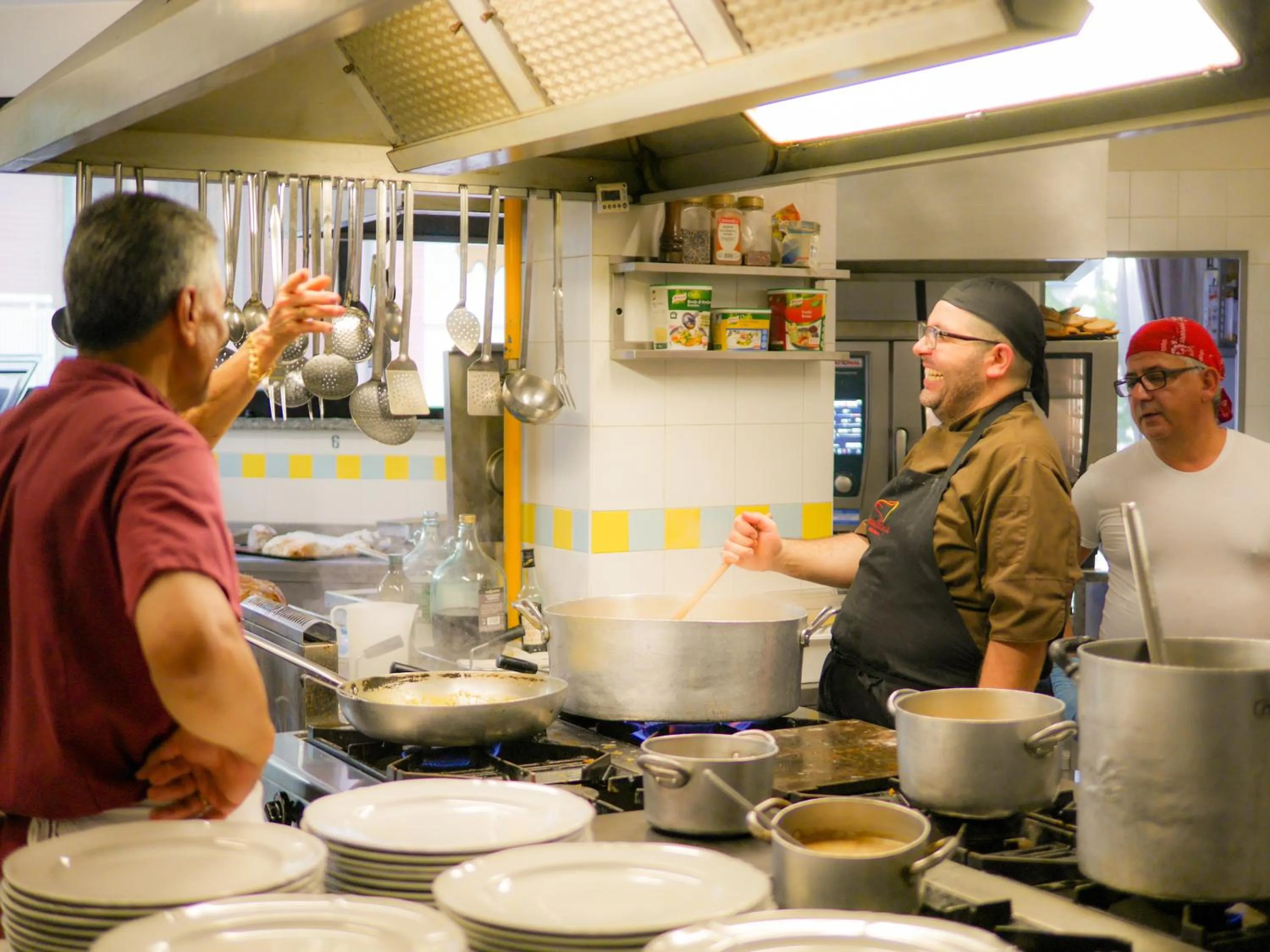 Staff in Hotel Colorado Cesenatico
