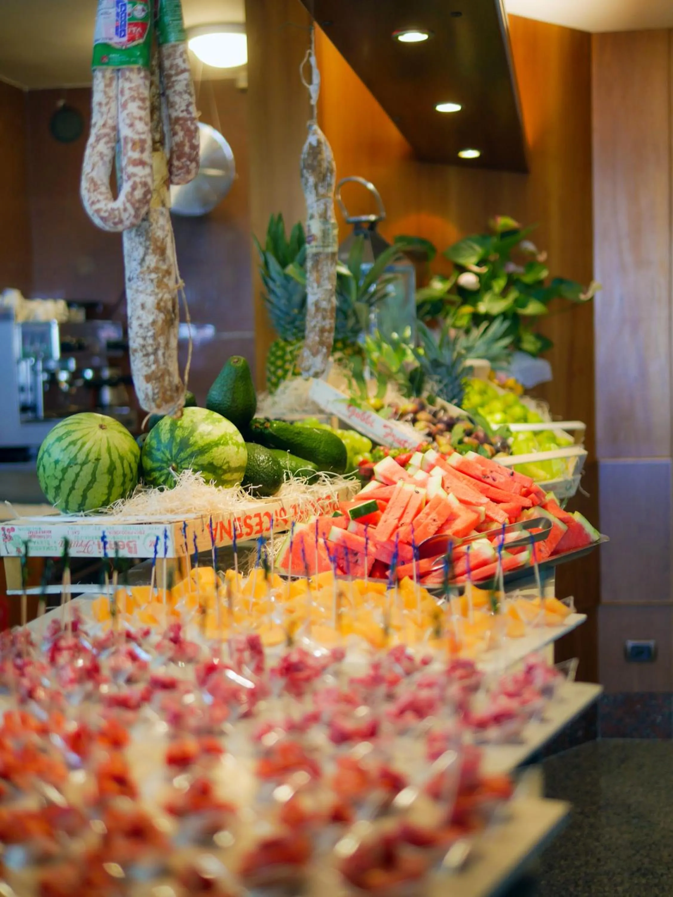 Food and drinks in Hotel Colorado Cesenatico