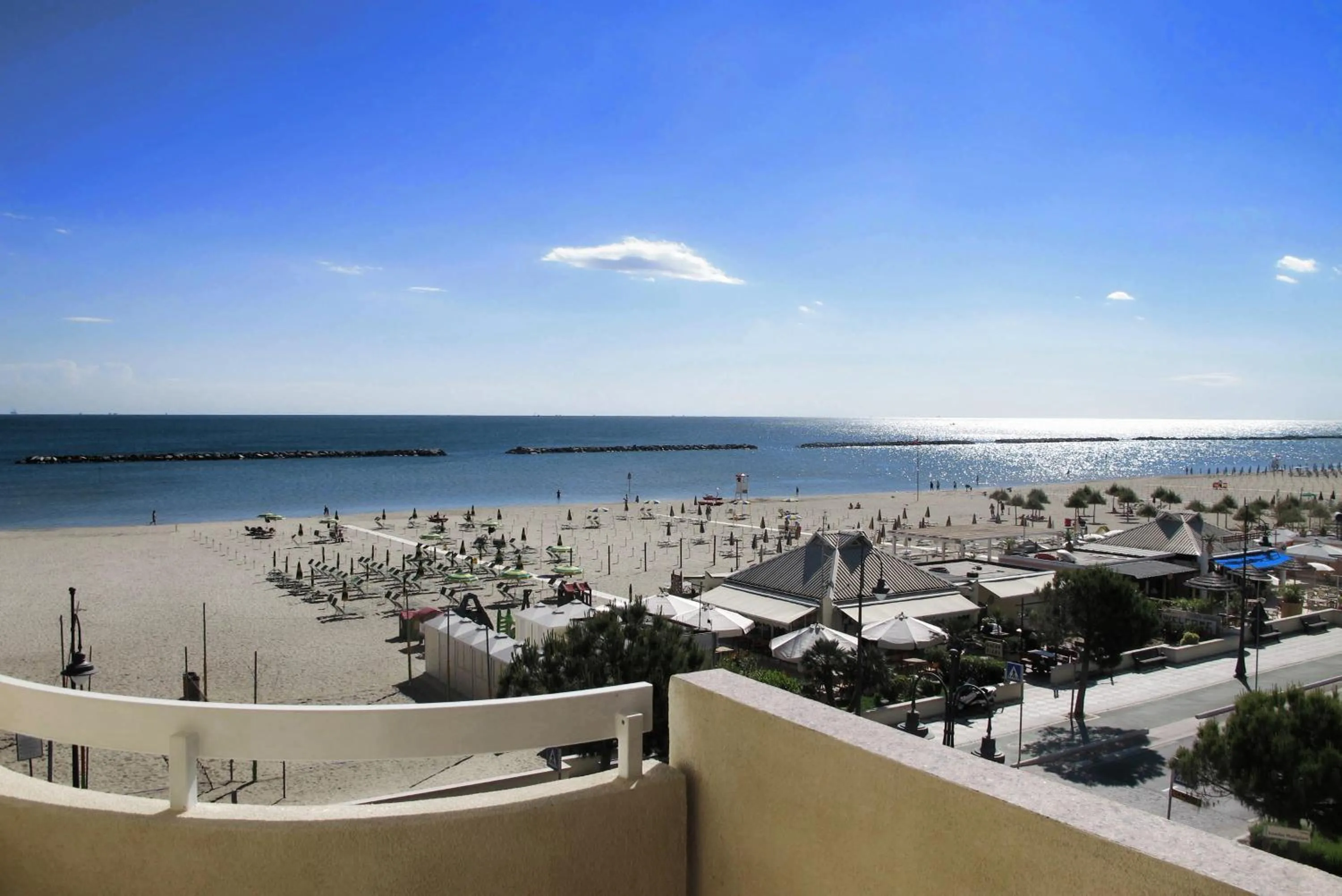 Balcony/Terrace in Hotel Colorado Cesenatico