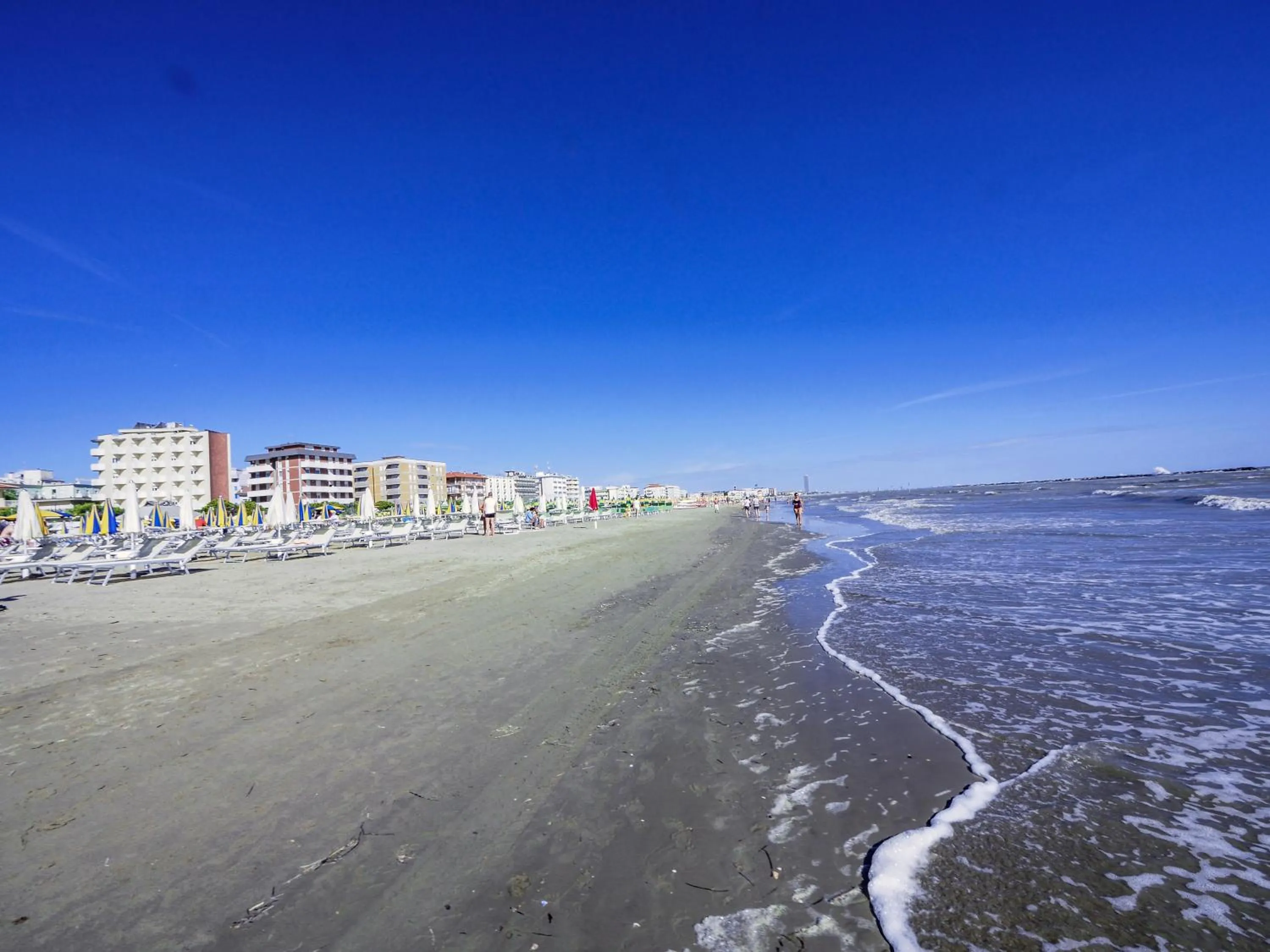 Beach in Hotel Colorado Cesenatico