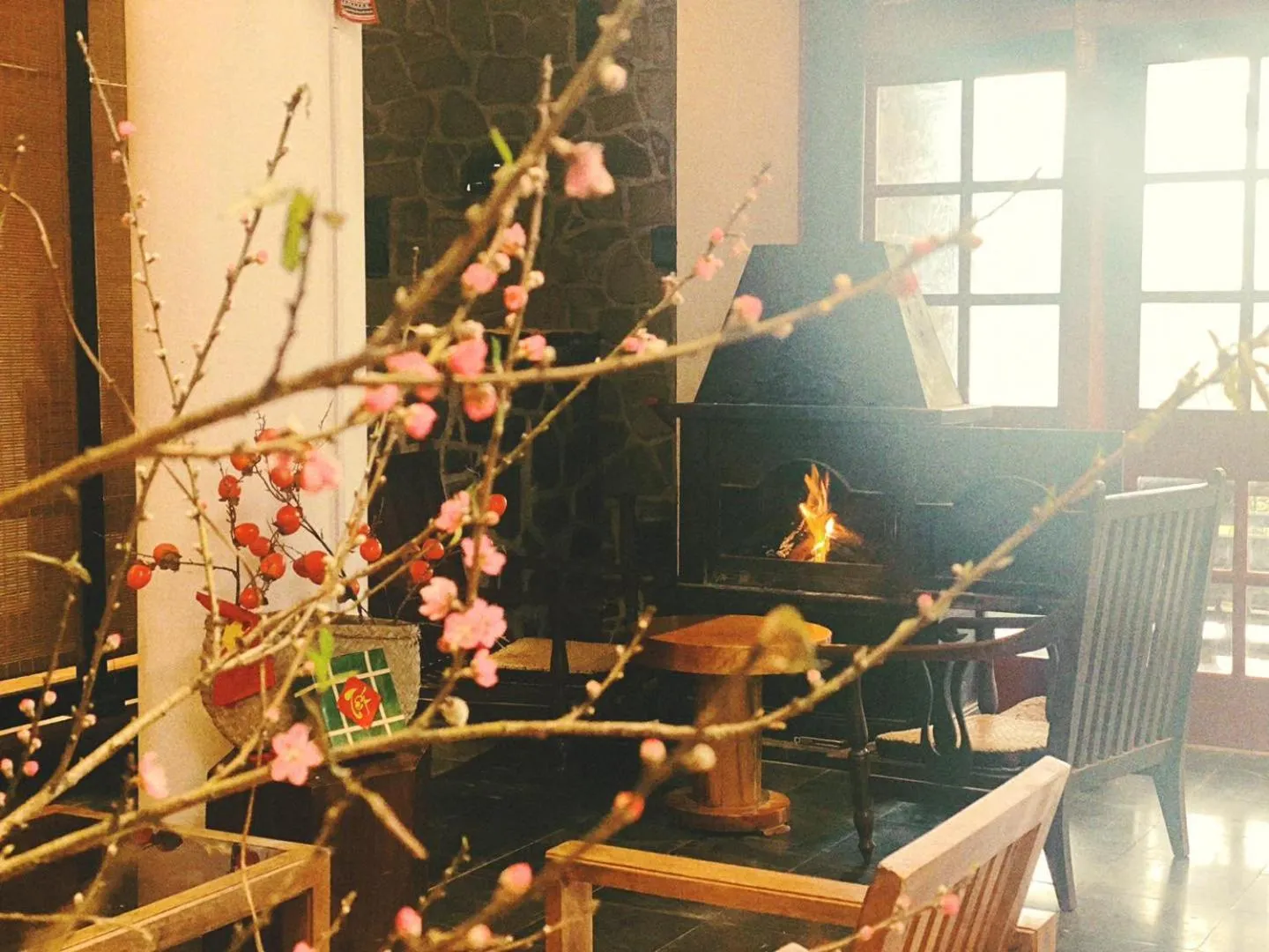 Seating area in Maison de Sapa Villa