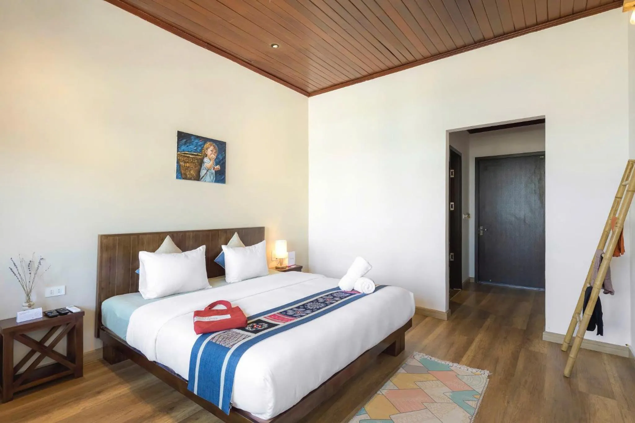 Bedroom, Bed in Maison de Sapa Villa