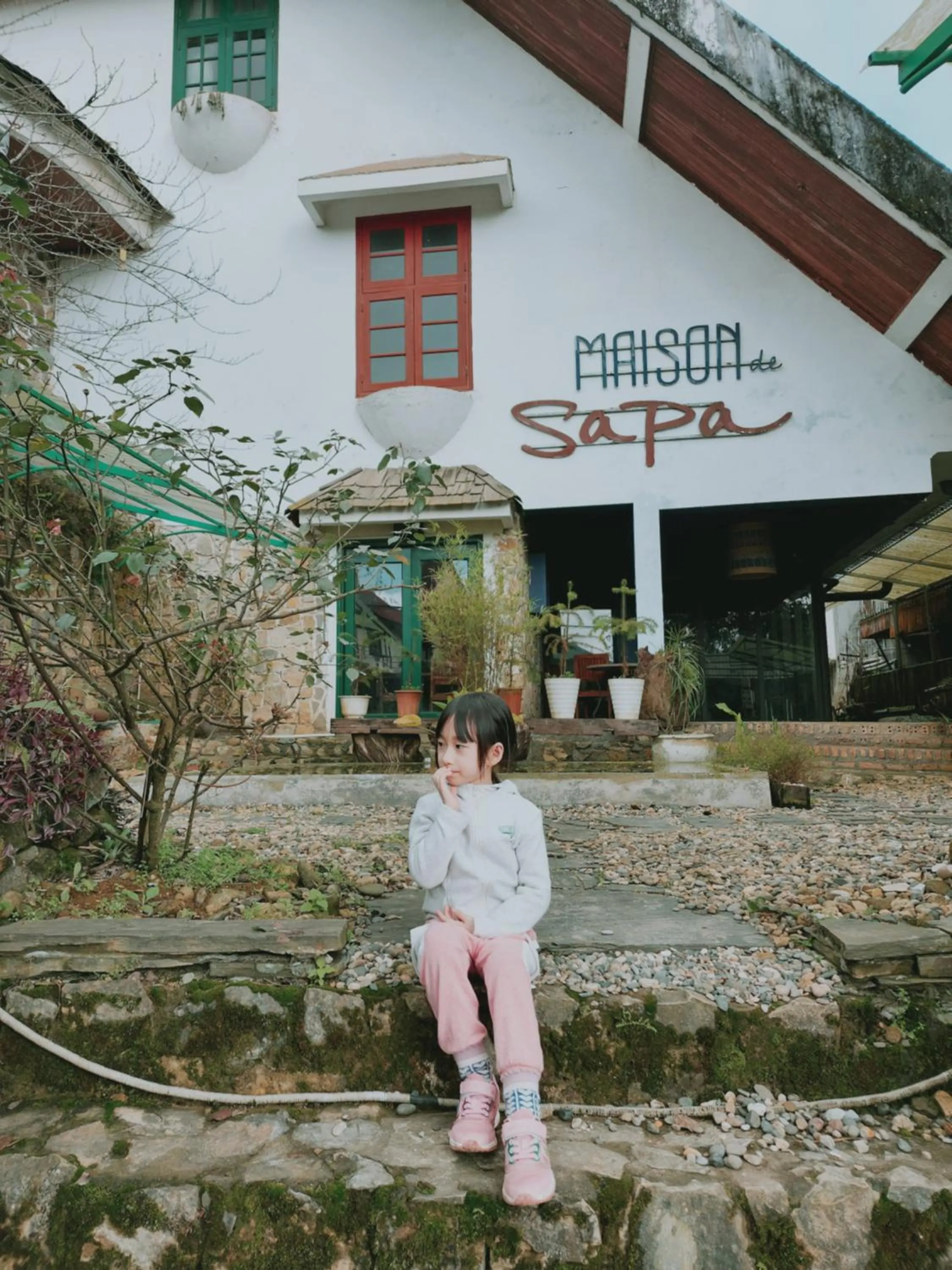Garden in Maison de Sapa Villa
