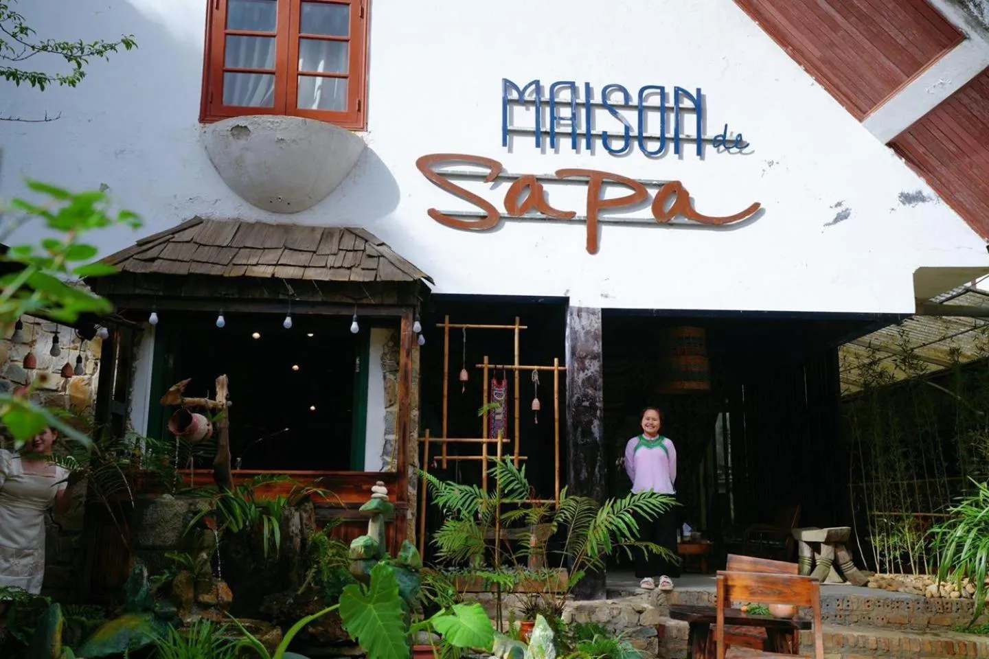 Garden in Maison de Sapa Villa