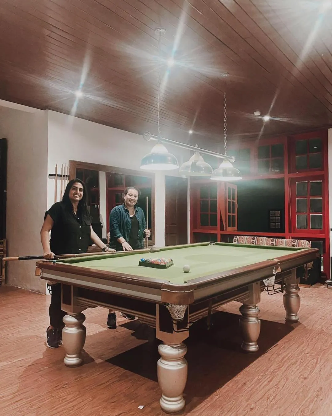 Billiard in Maison de Sapa Villa