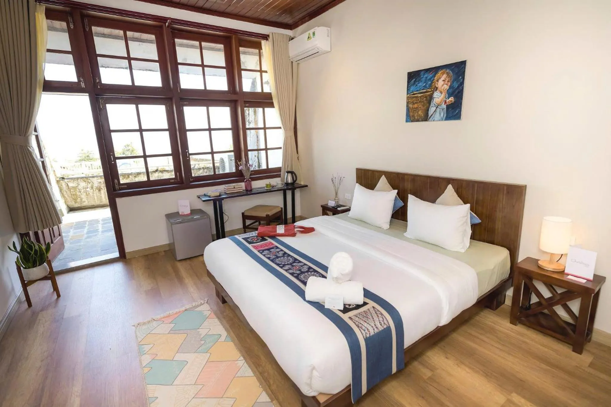 Bedroom, Bed in Maison de Sapa Villa