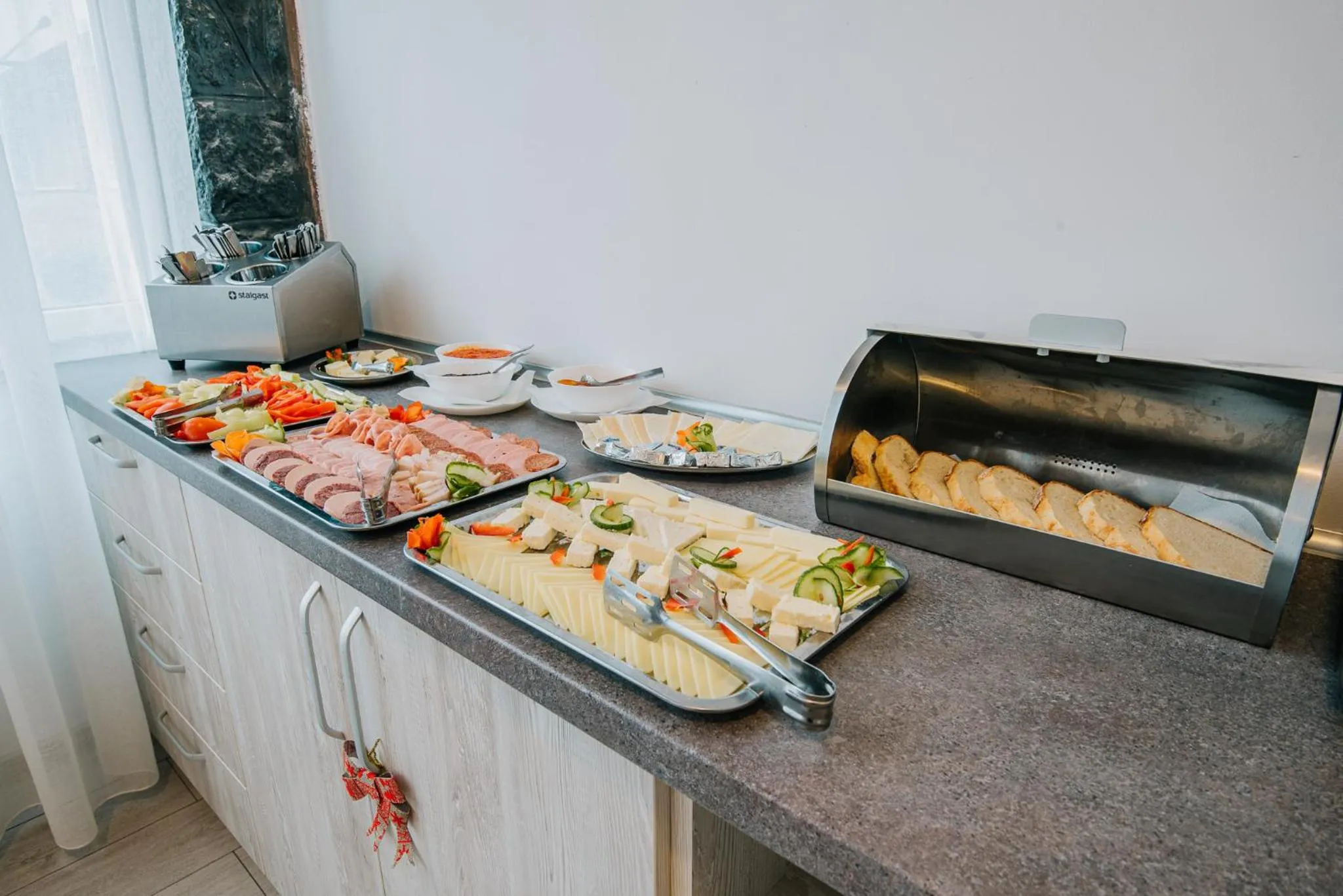 Breakfast in Vila Ursul Negru