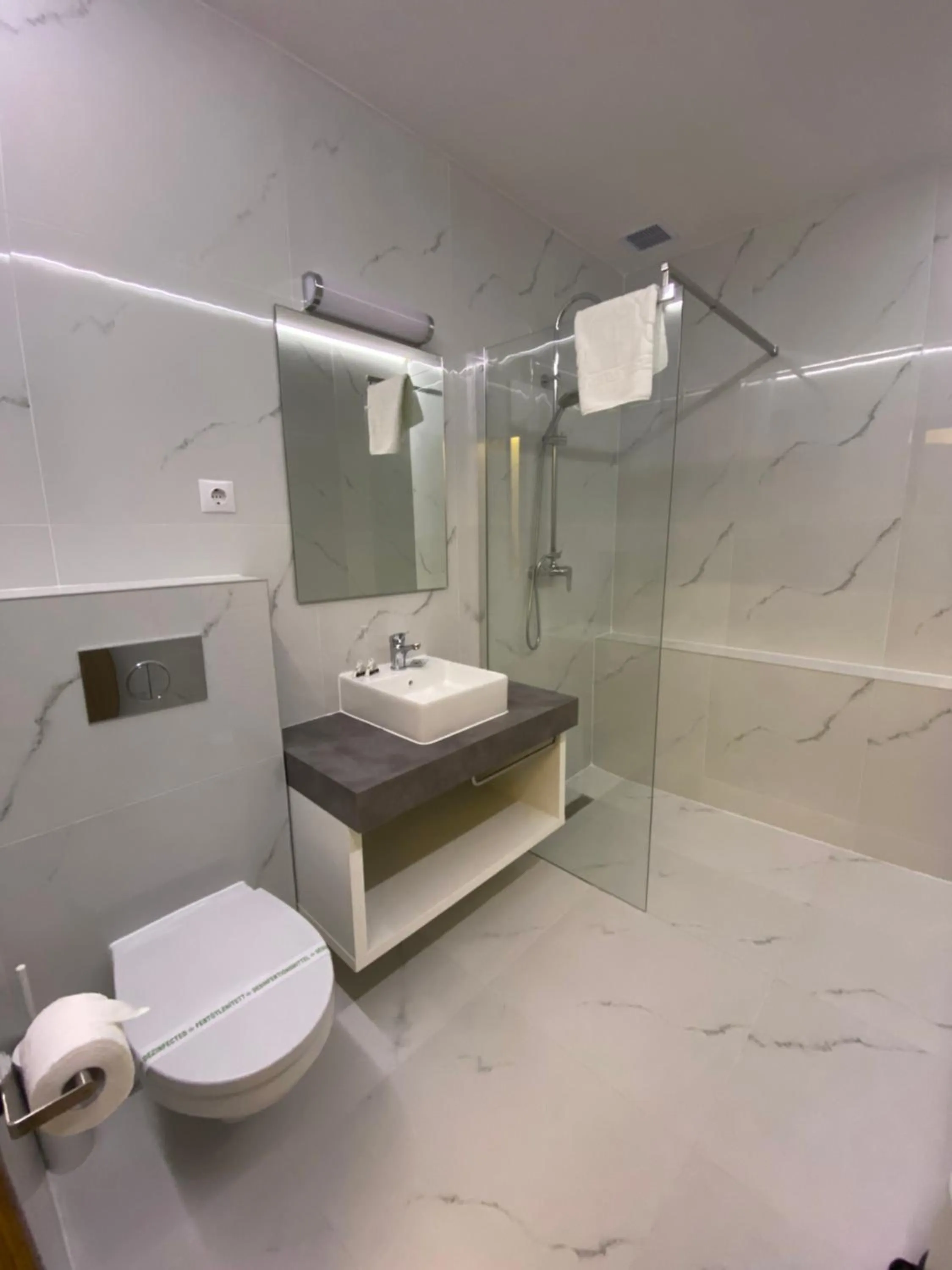 Shower in Vila Ursul Negru