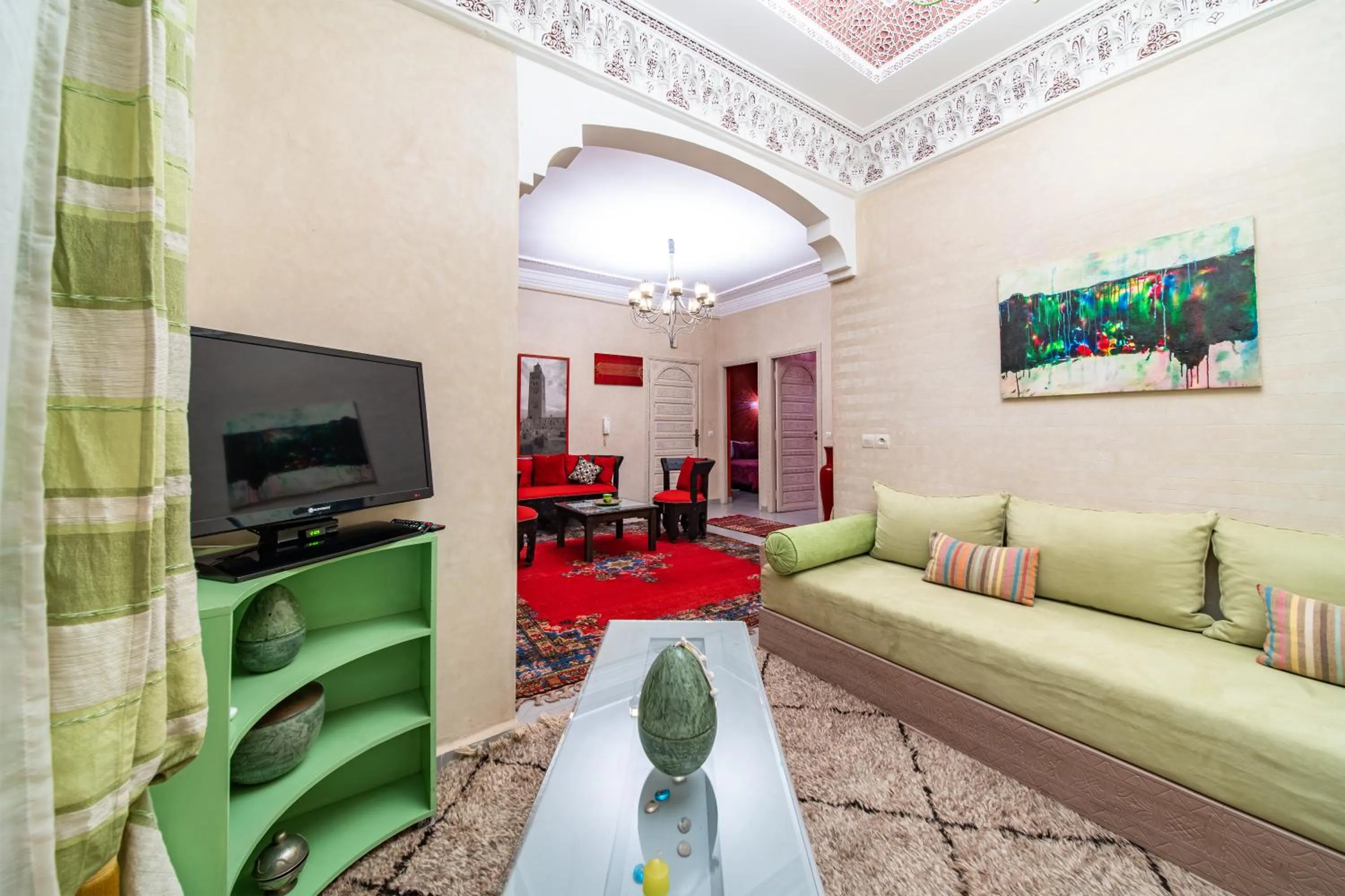 TV and multimedia in Riad Appart Arwa