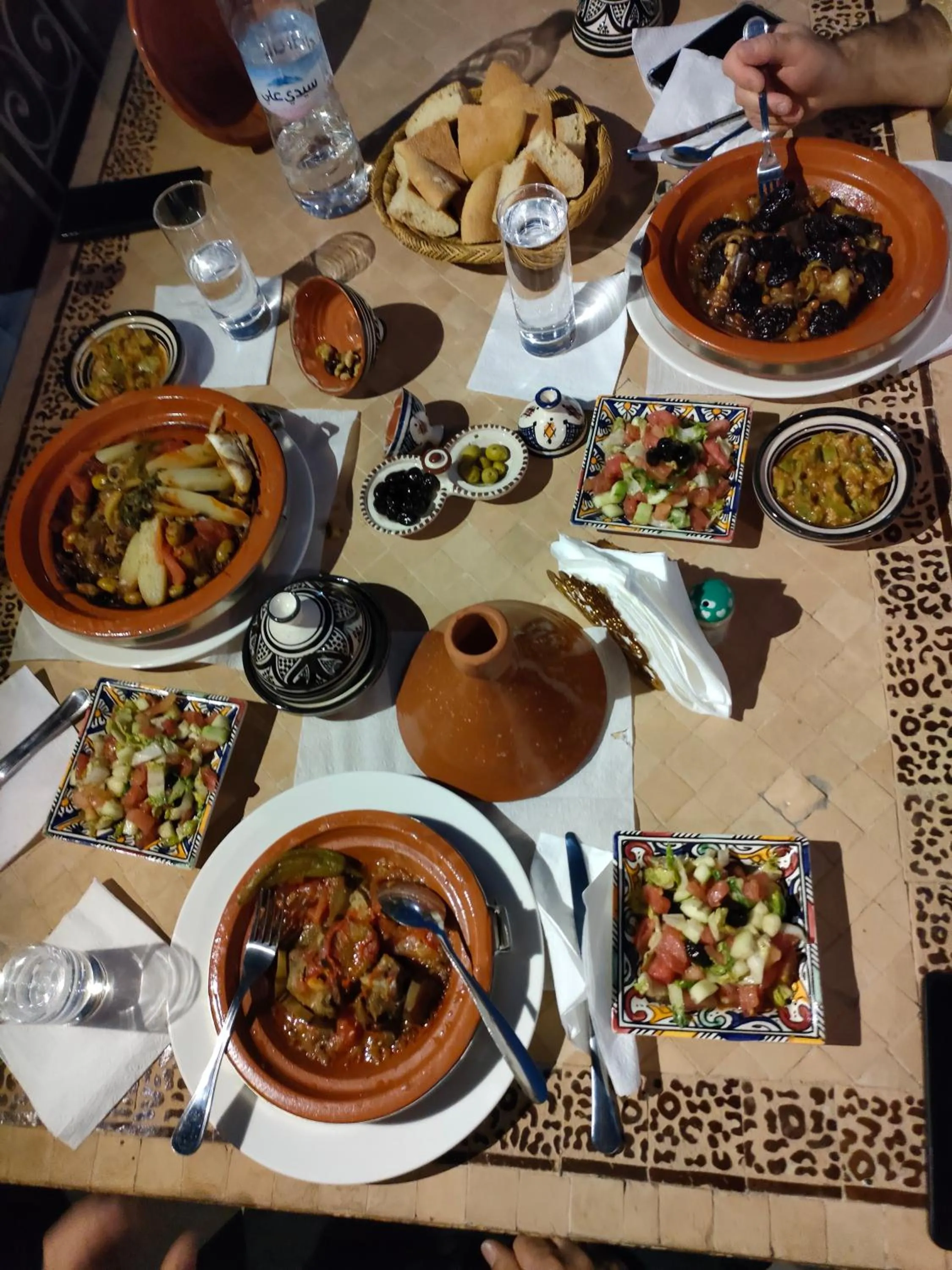 Food and drinks in Riad Appart Arwa