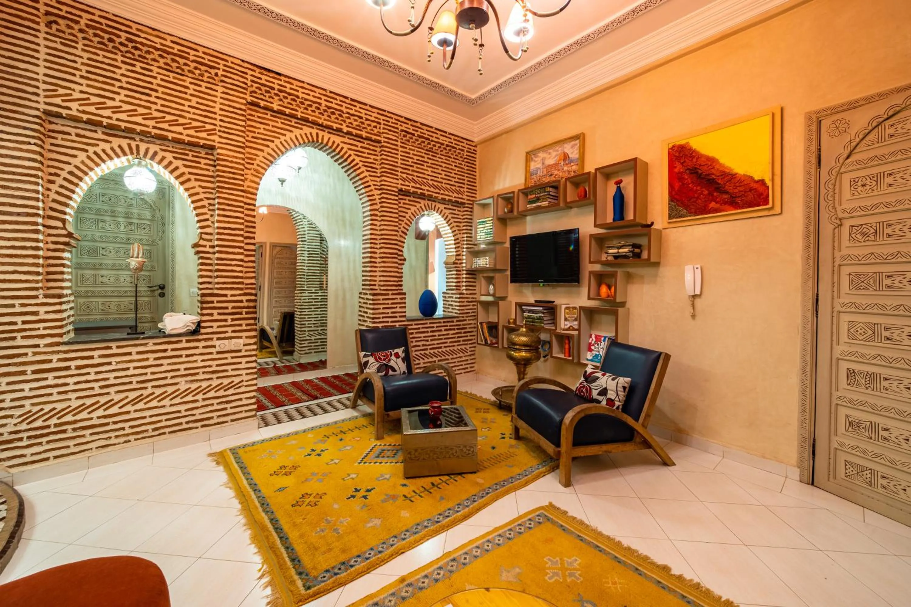 TV and multimedia in Riad Appart Arwa