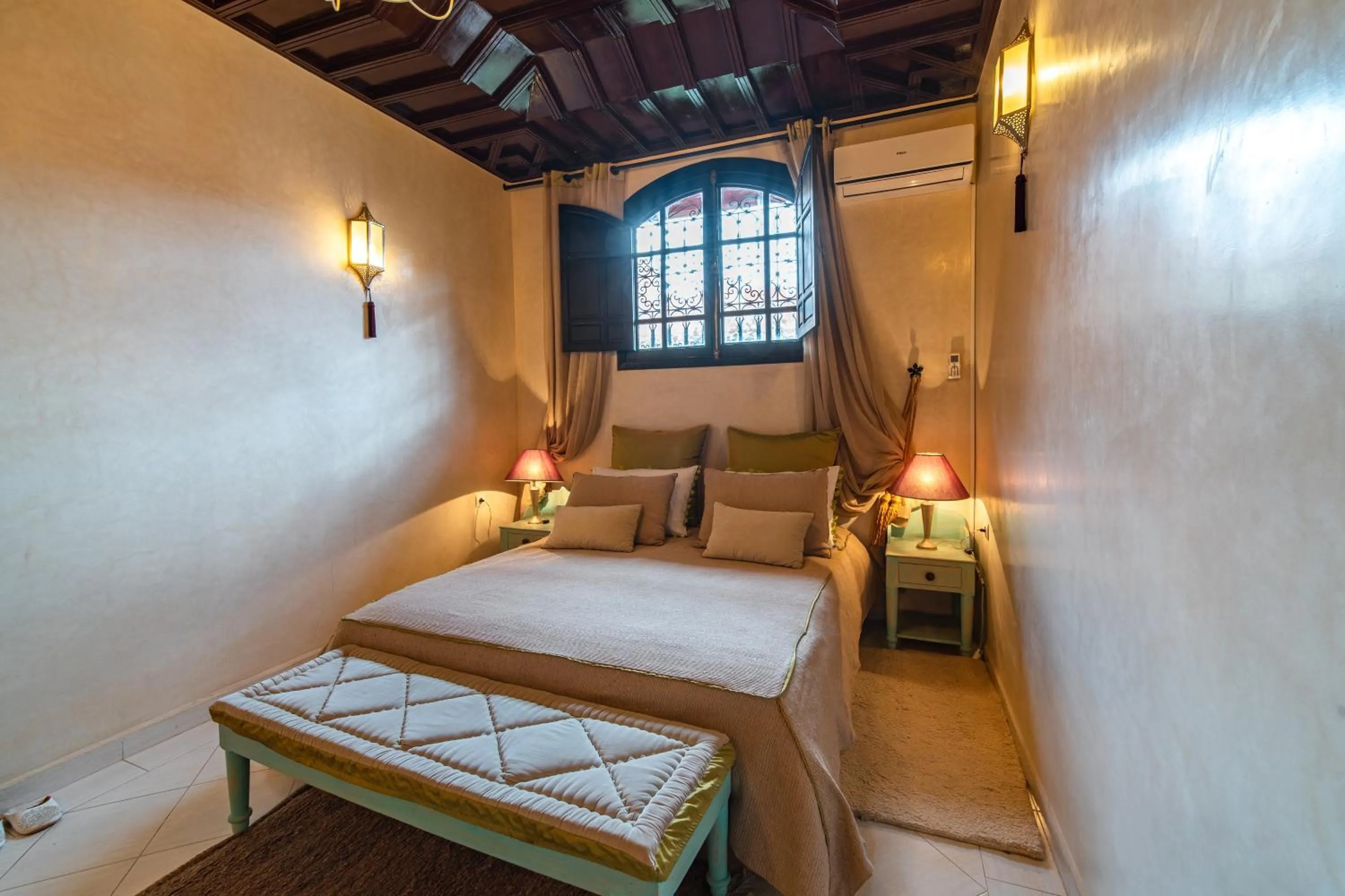 Bed in Riad Appart Arwa