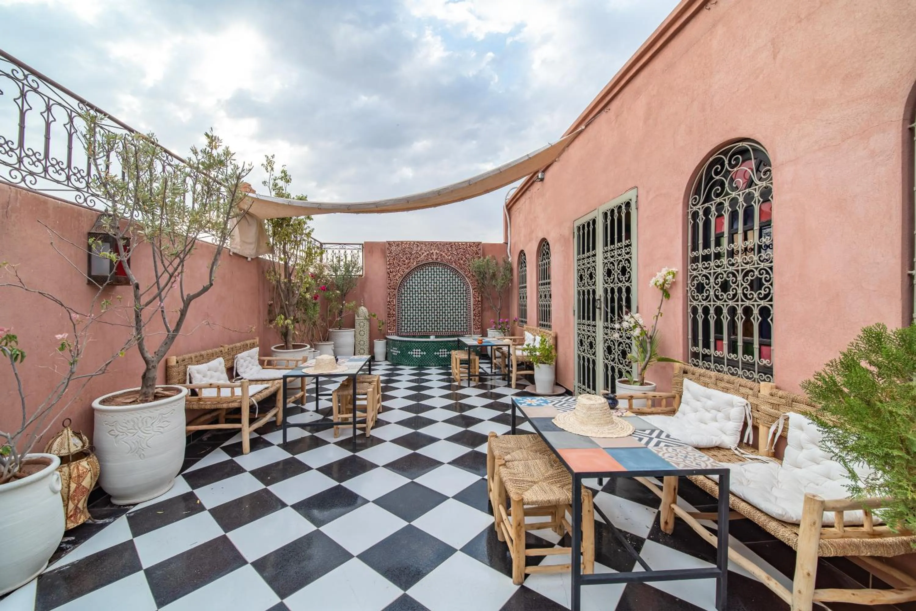 Patio in Riad Appart Arwa