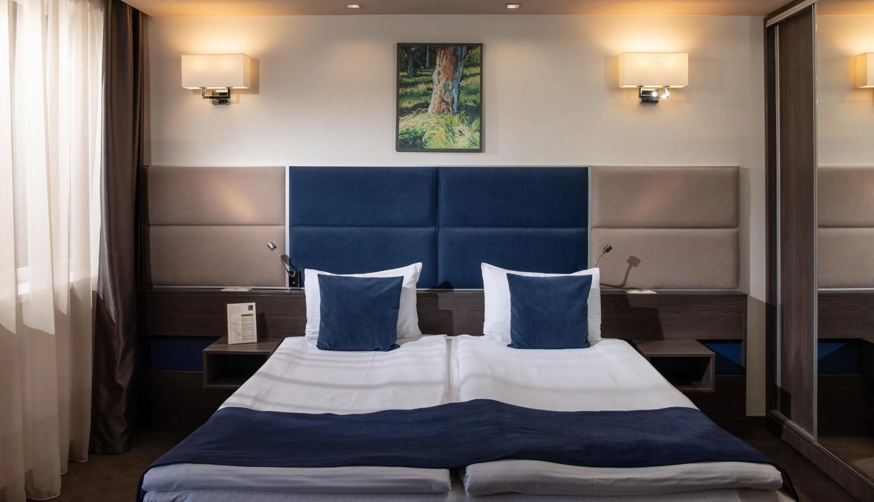 Bed in Belfort Hotel