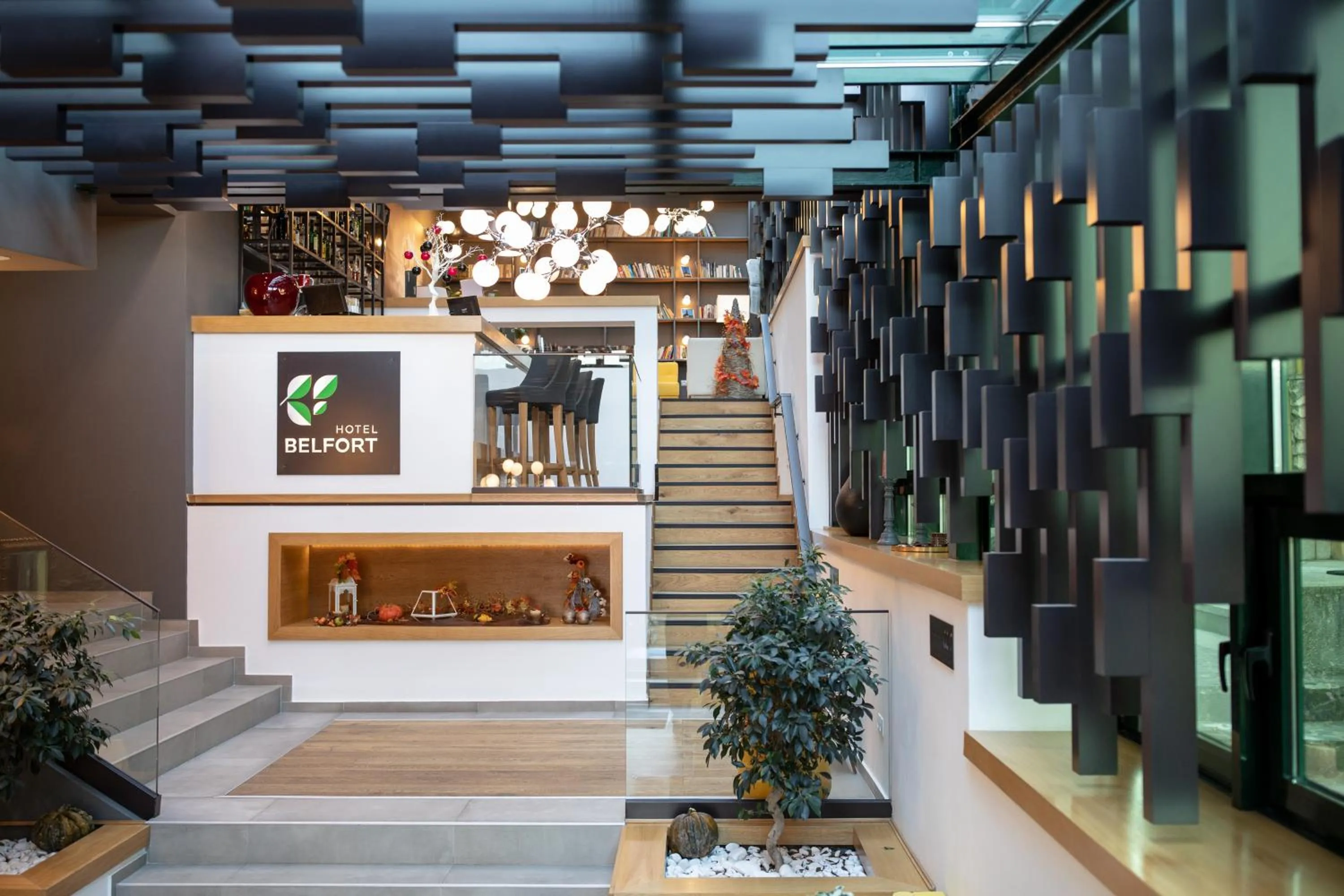 Lounge or bar in Belfort Hotel