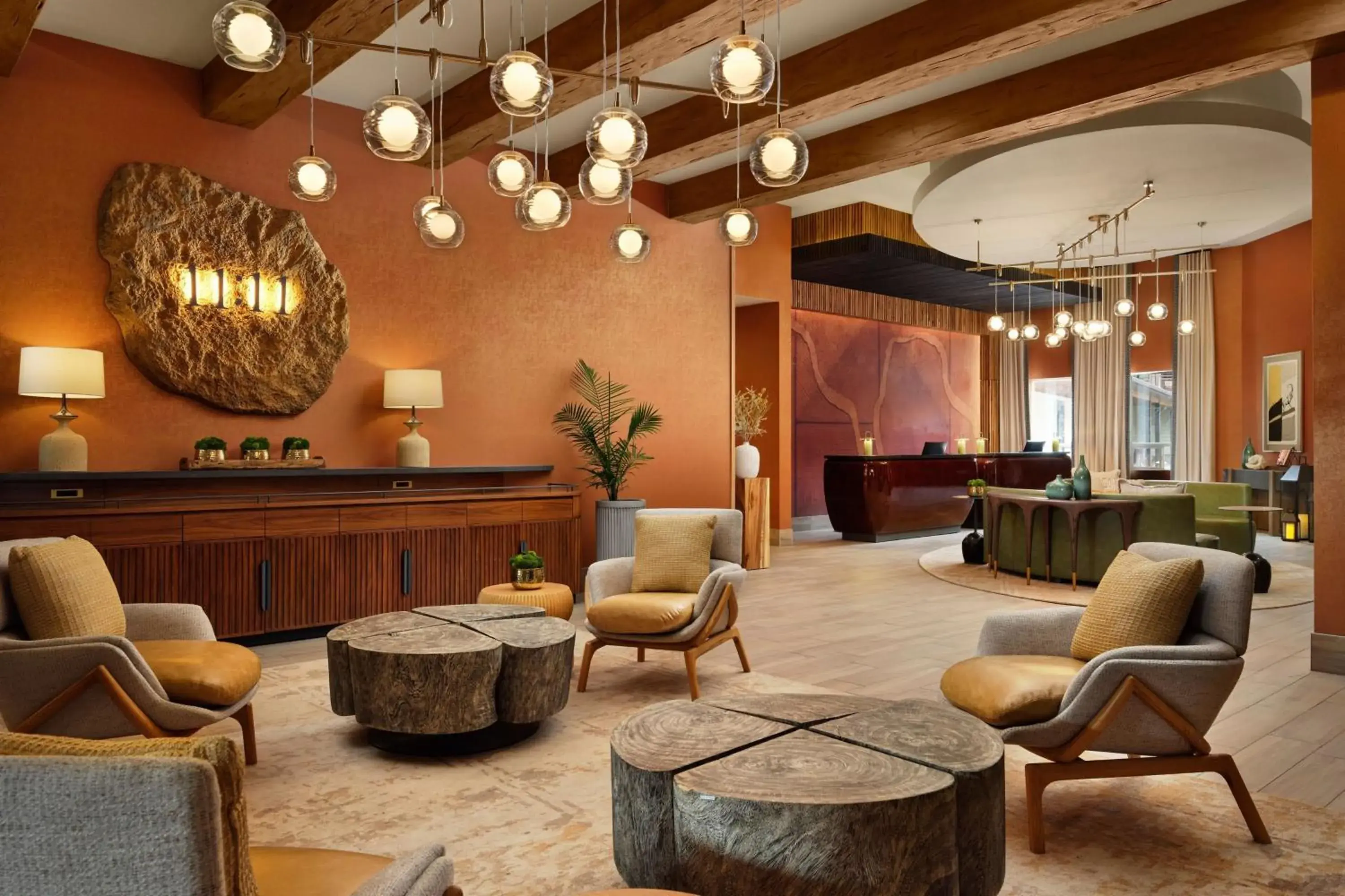 Lobby or reception in Red Cliffs Lodge Zion, A Tribute Portfolio Hotel Lobby or reception in Red Cliffs Lodge Zion, A Tribute Portfolio Hotel