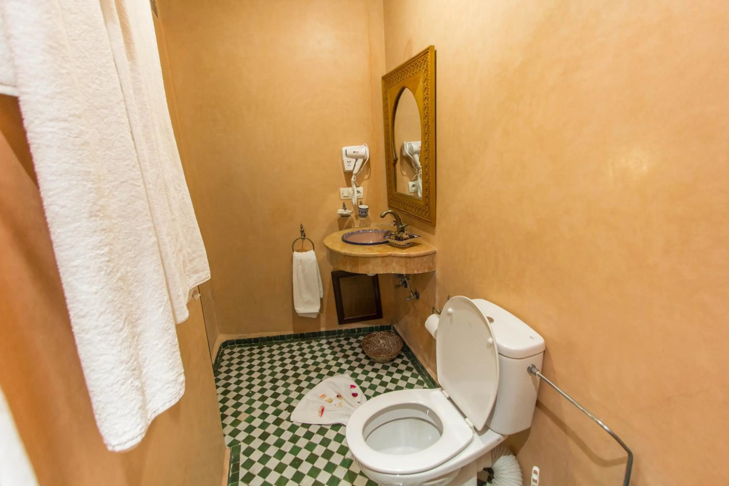 Toilet in Dar Fes Medina Ziat