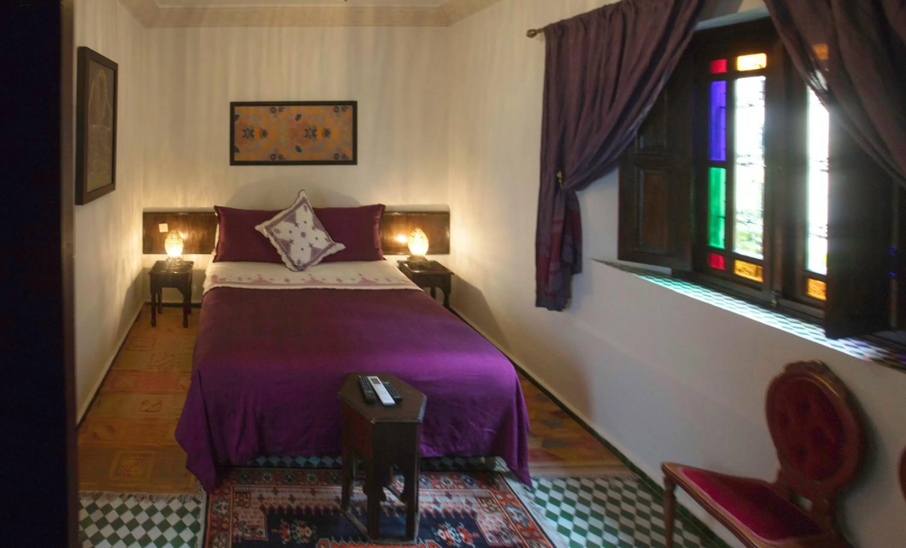 Bed in Dar Fes Medina Ziat