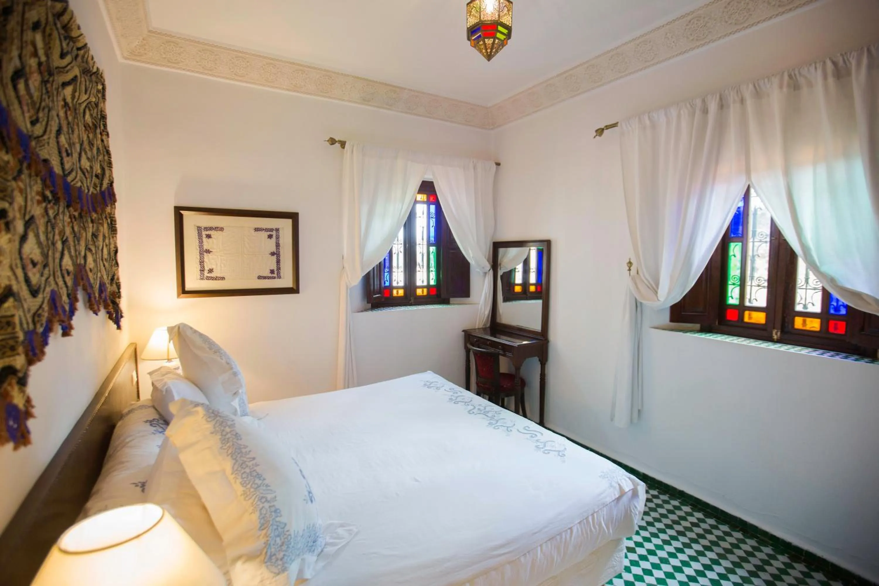 Bed in Dar Fes Medina Ziat