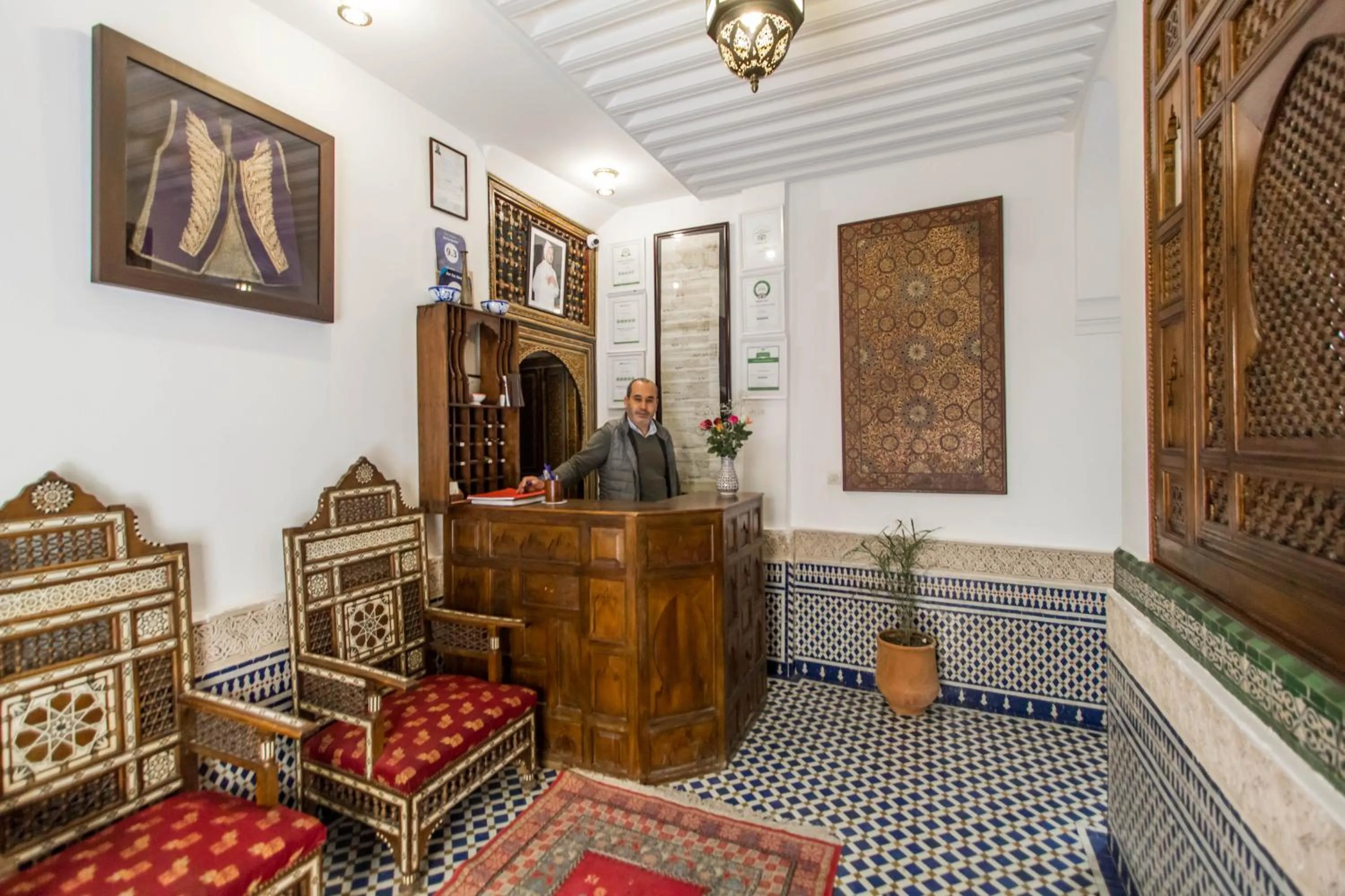 Staff in Dar Fes Medina Ziat