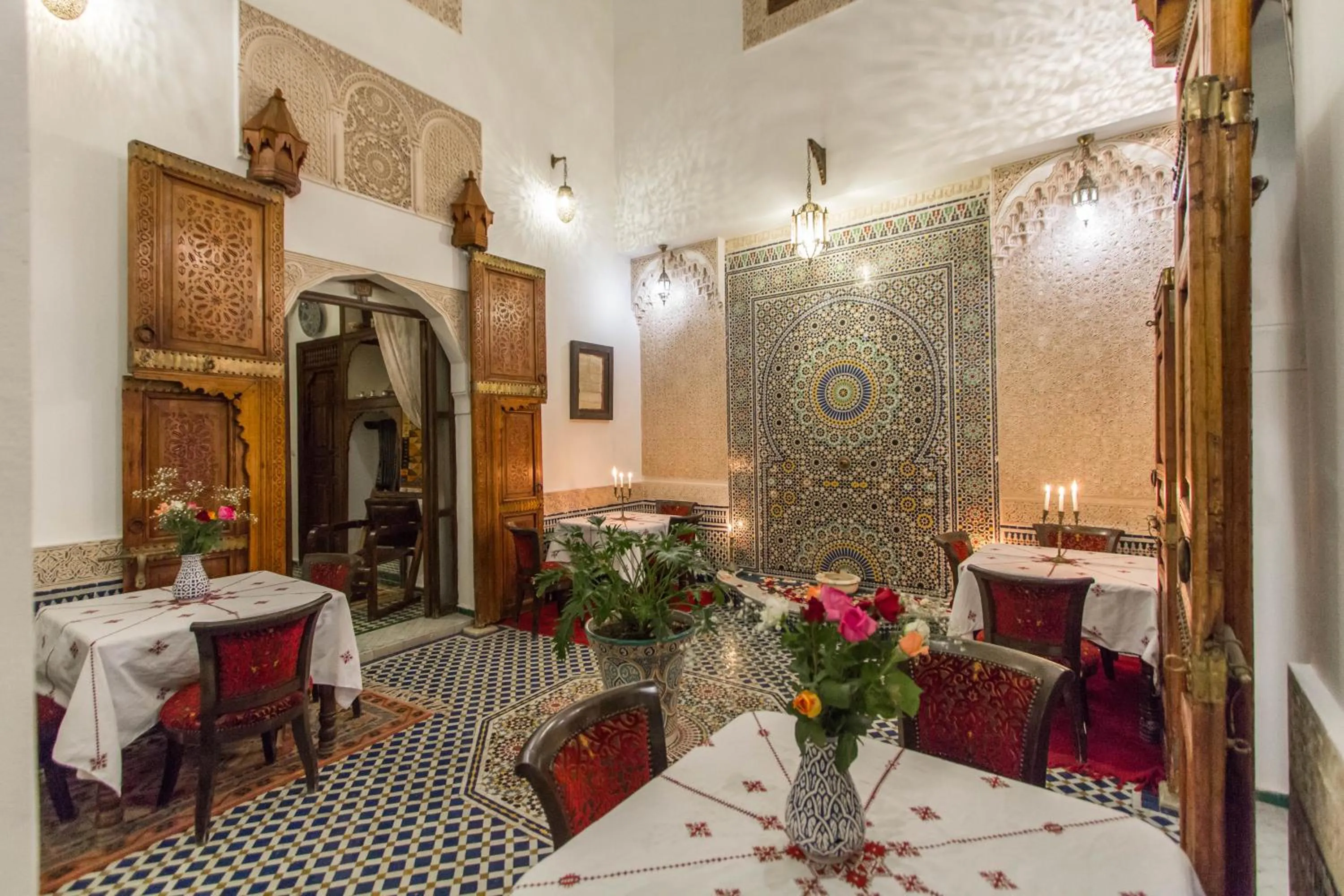 Floor plan in Dar Fes Medina Ziat