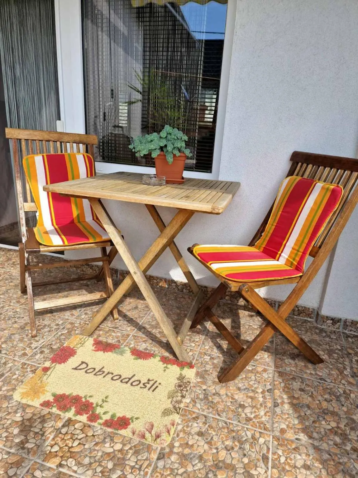 Patio in Apartments Karin