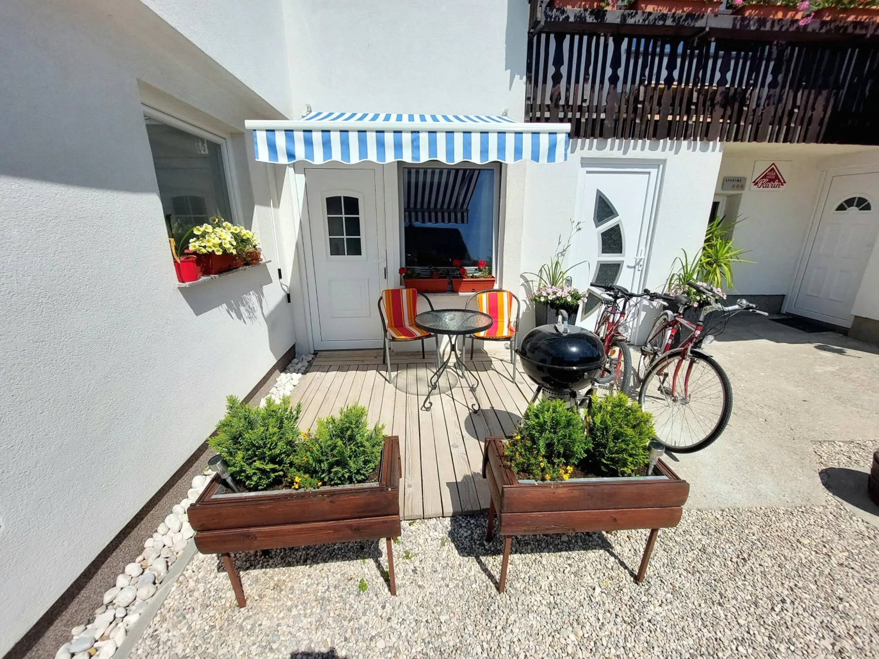 Patio in Apartments Karin